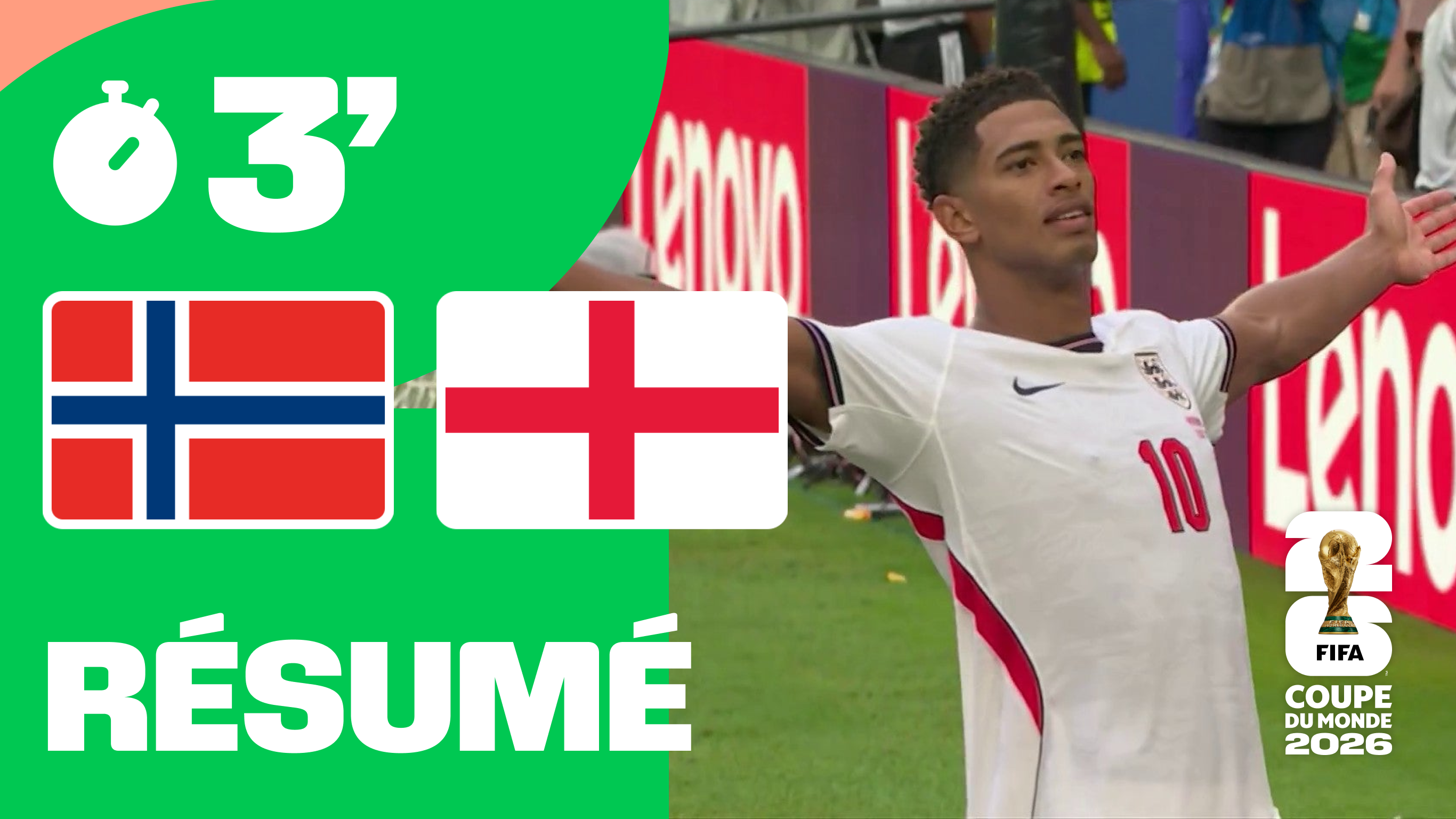 Norvège / Angleterre : le résumé en 3 minutes