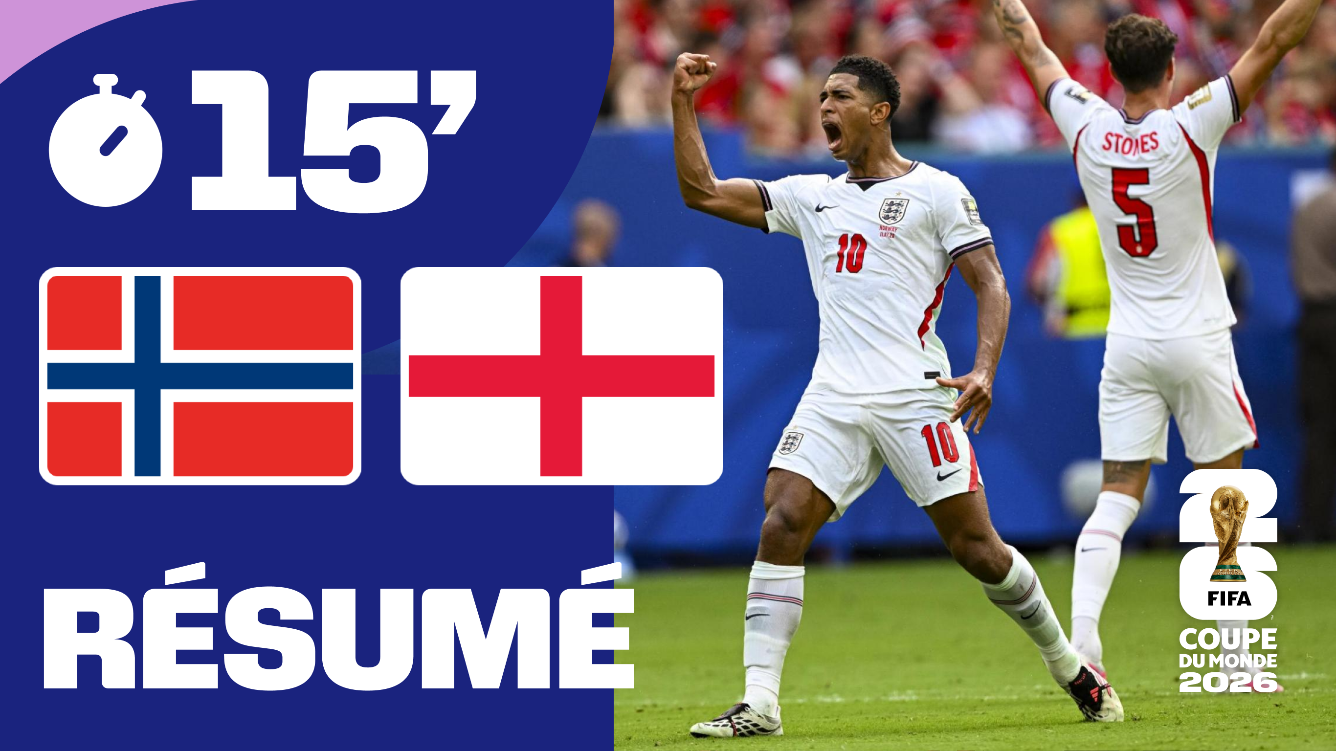 Norvège / Angleterre :  le résumé en 15 minutes