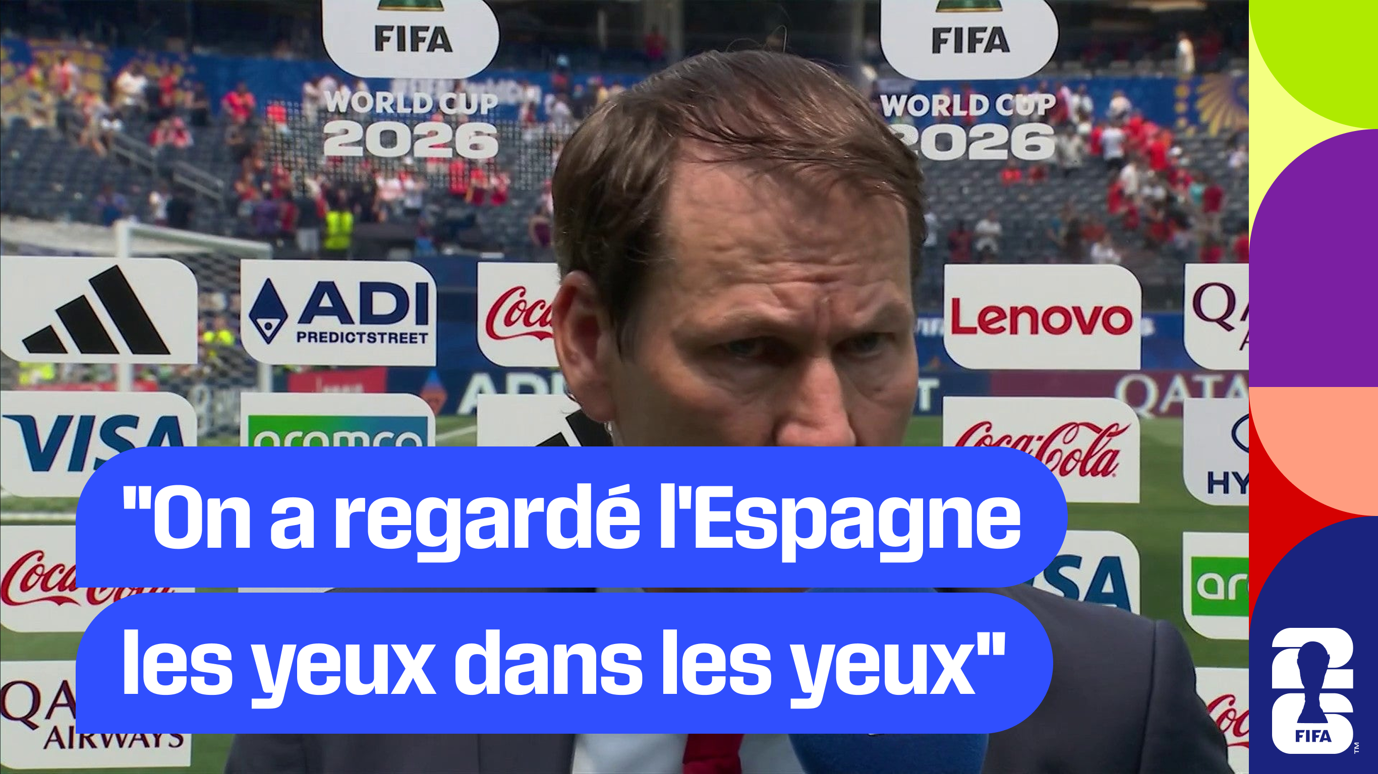"On a regardé l'Espagne les yeux dans les yeux"