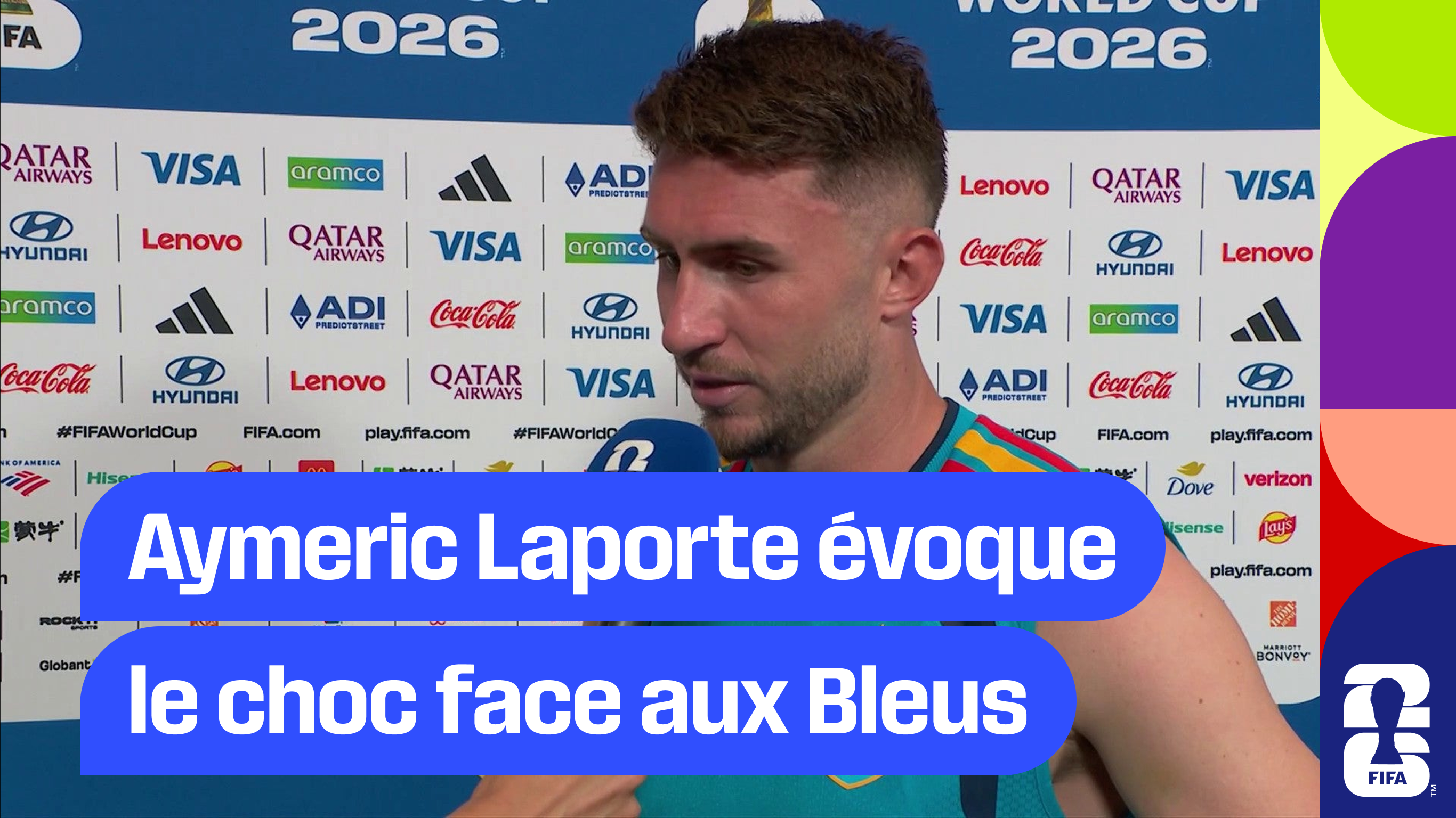 Aymeric Laporte évoque le choc face aux Bleus