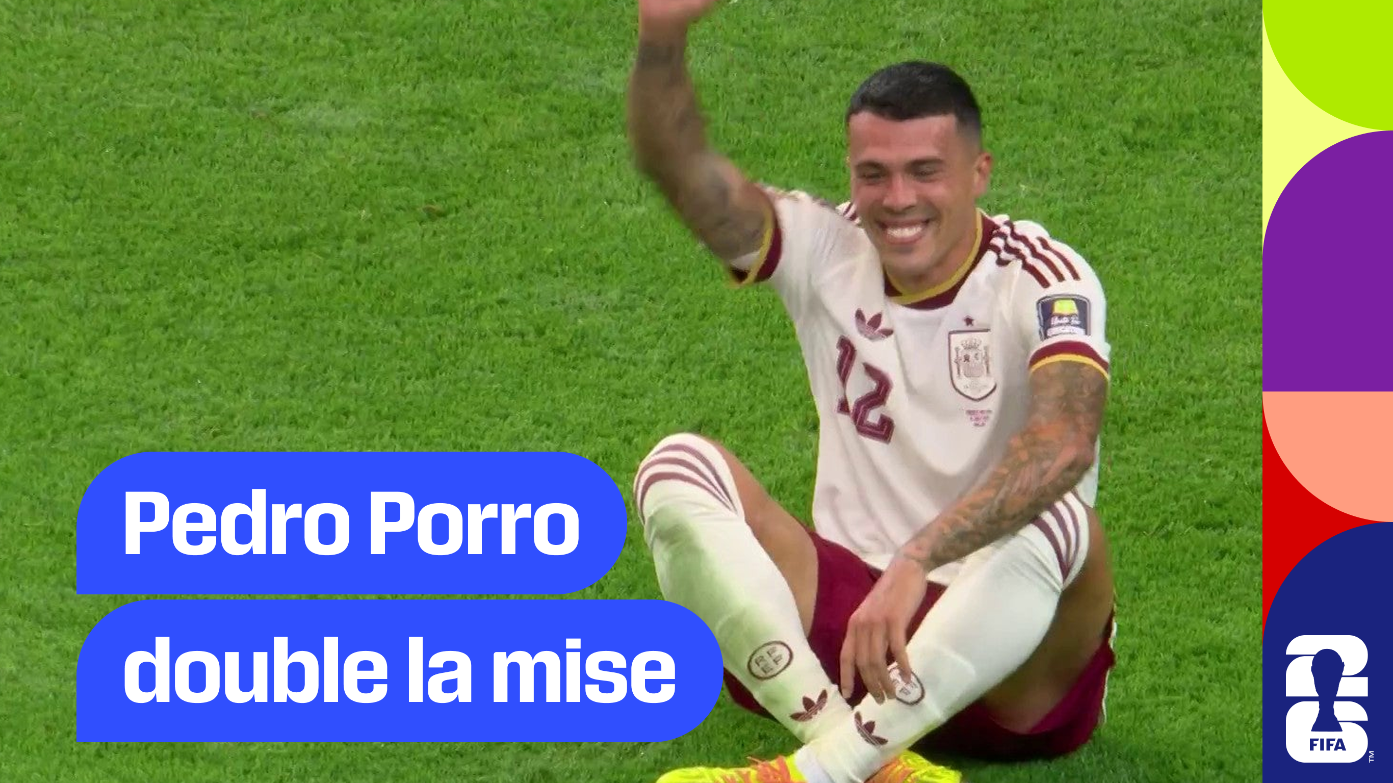 Pedro Porro double la mise