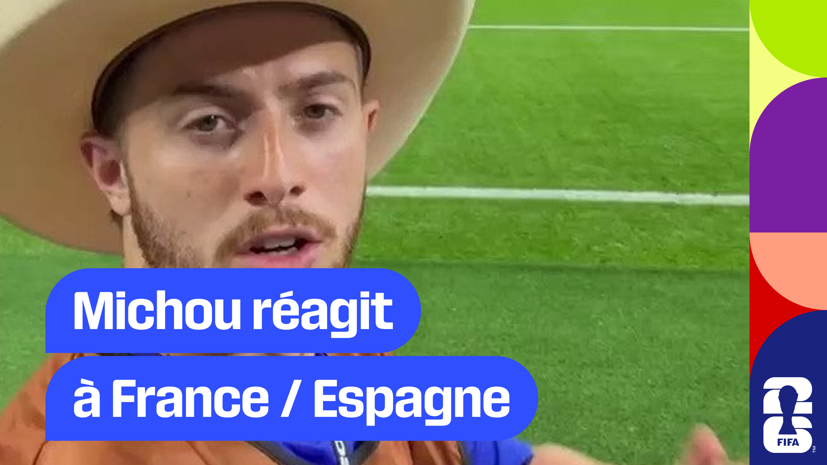 Michou réagit à France / Espagne