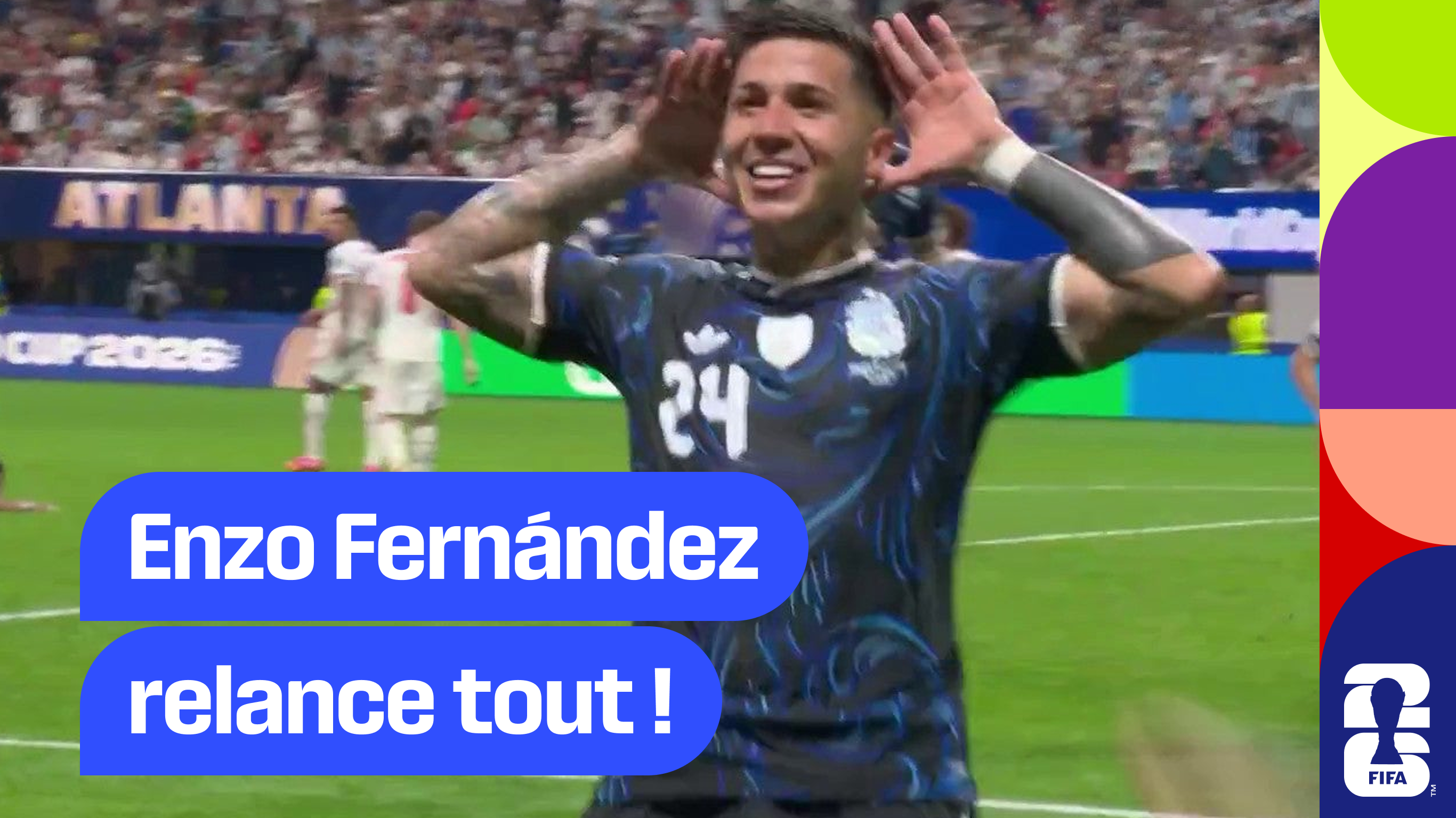 Enzo Fernández relance tout ! 1-1