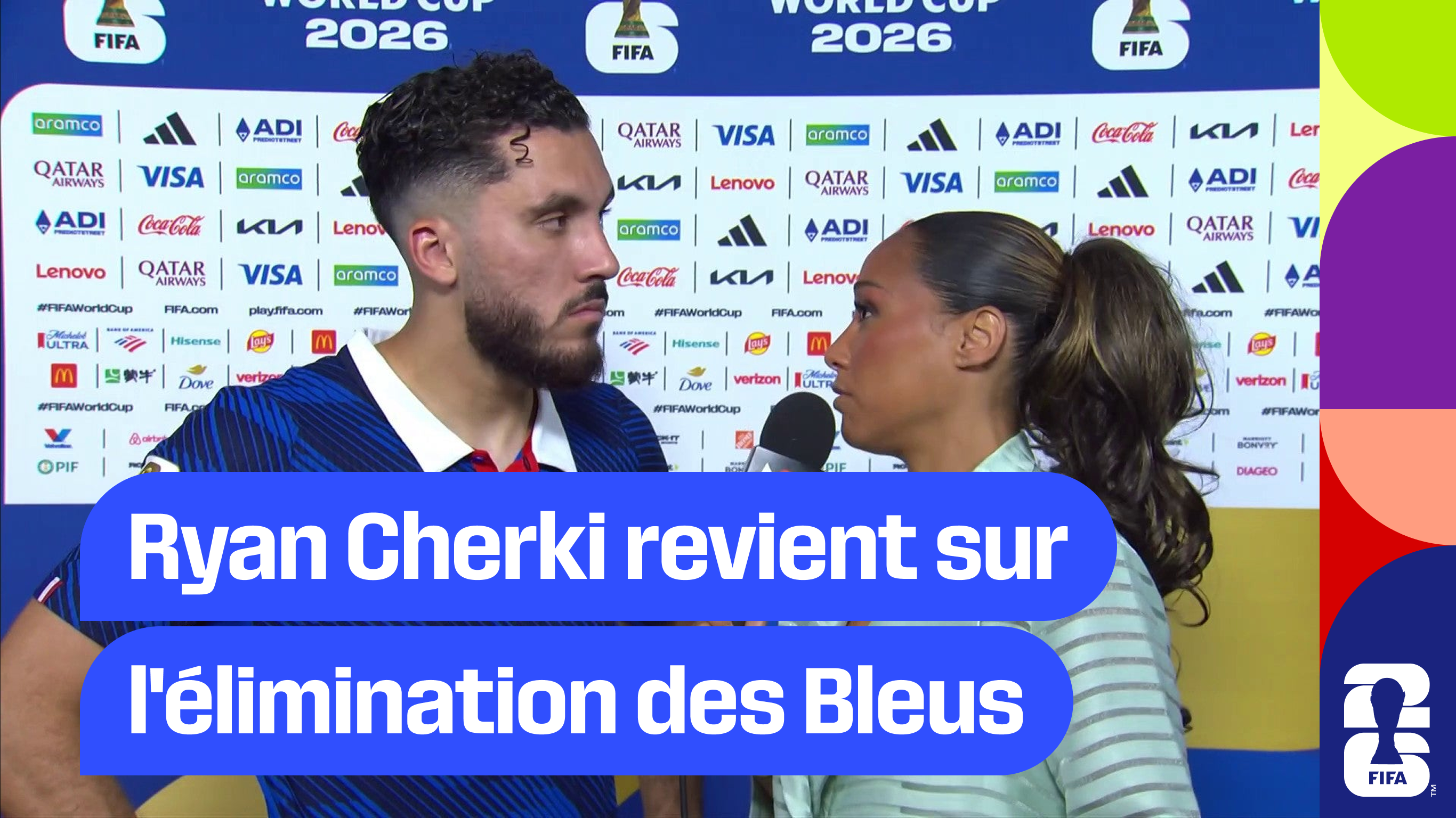 Ryan Cherki revient sur l'élimination des Bleus