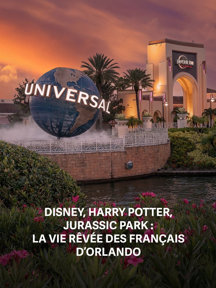 Disney, Harry Potter, Jurassic Park : la vie rêvée des Français d'Orlando