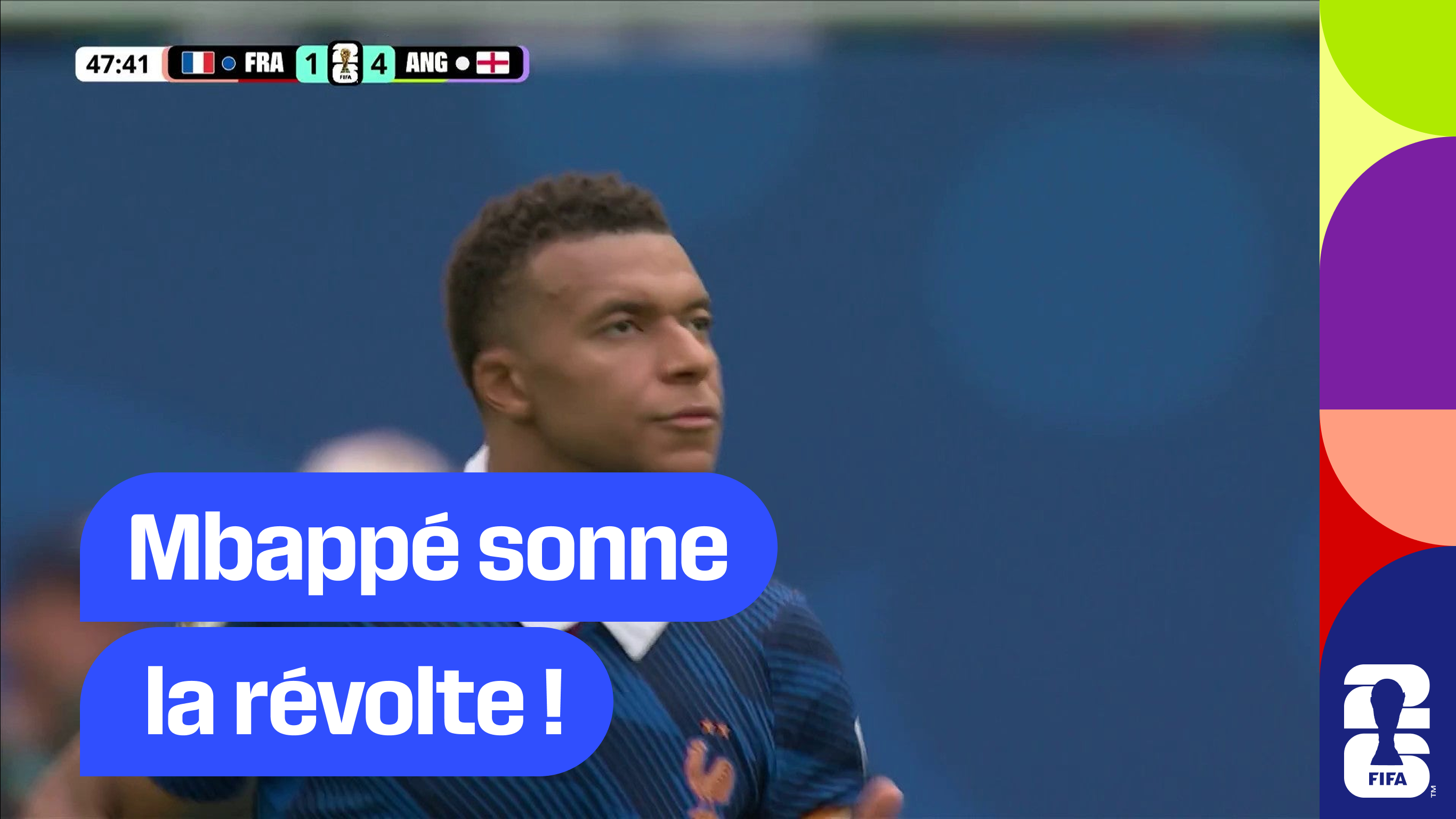 Mbappé sonne la révolte ! 1-4