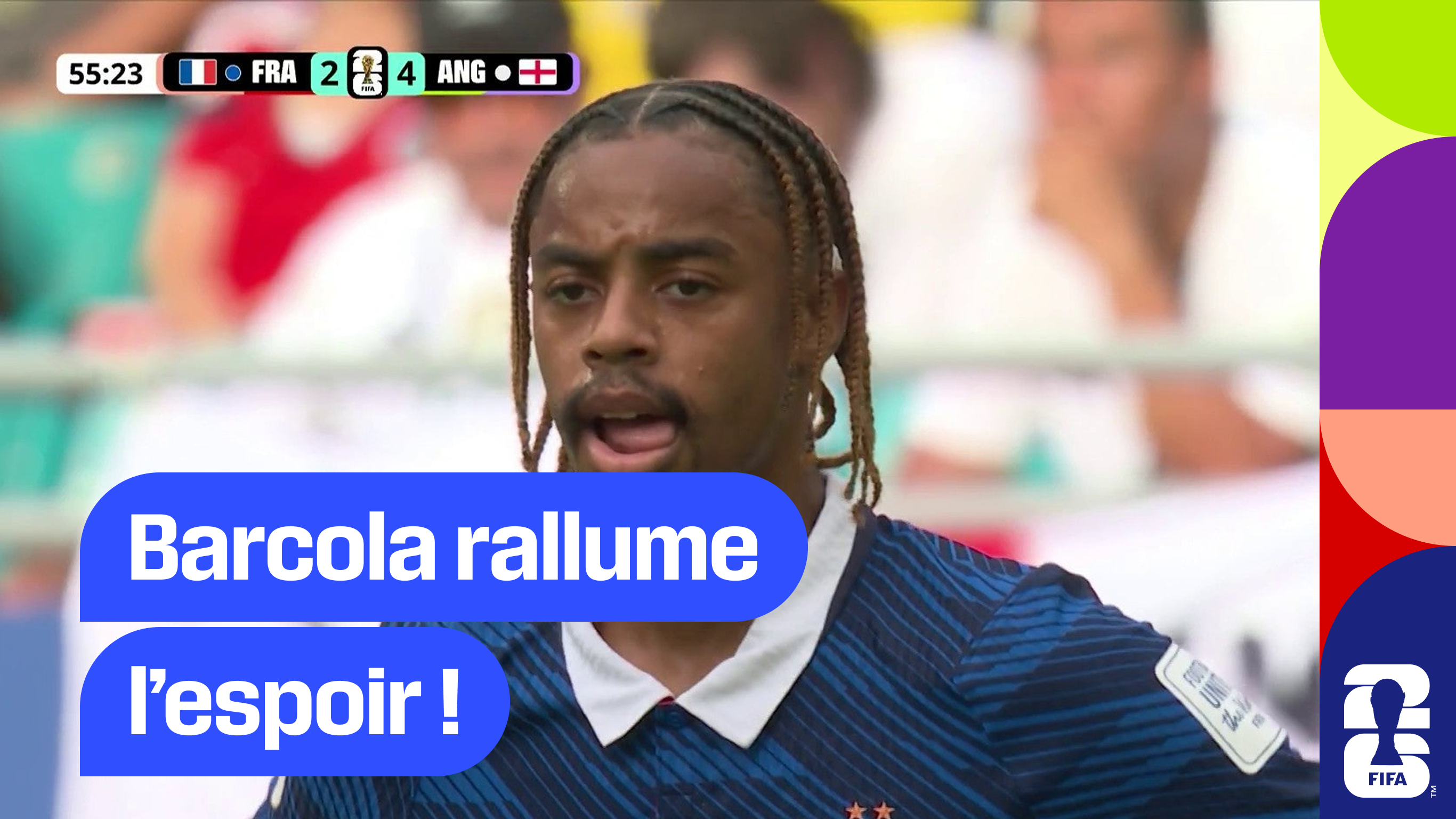Barcola rallume l’espoir ! 2-4