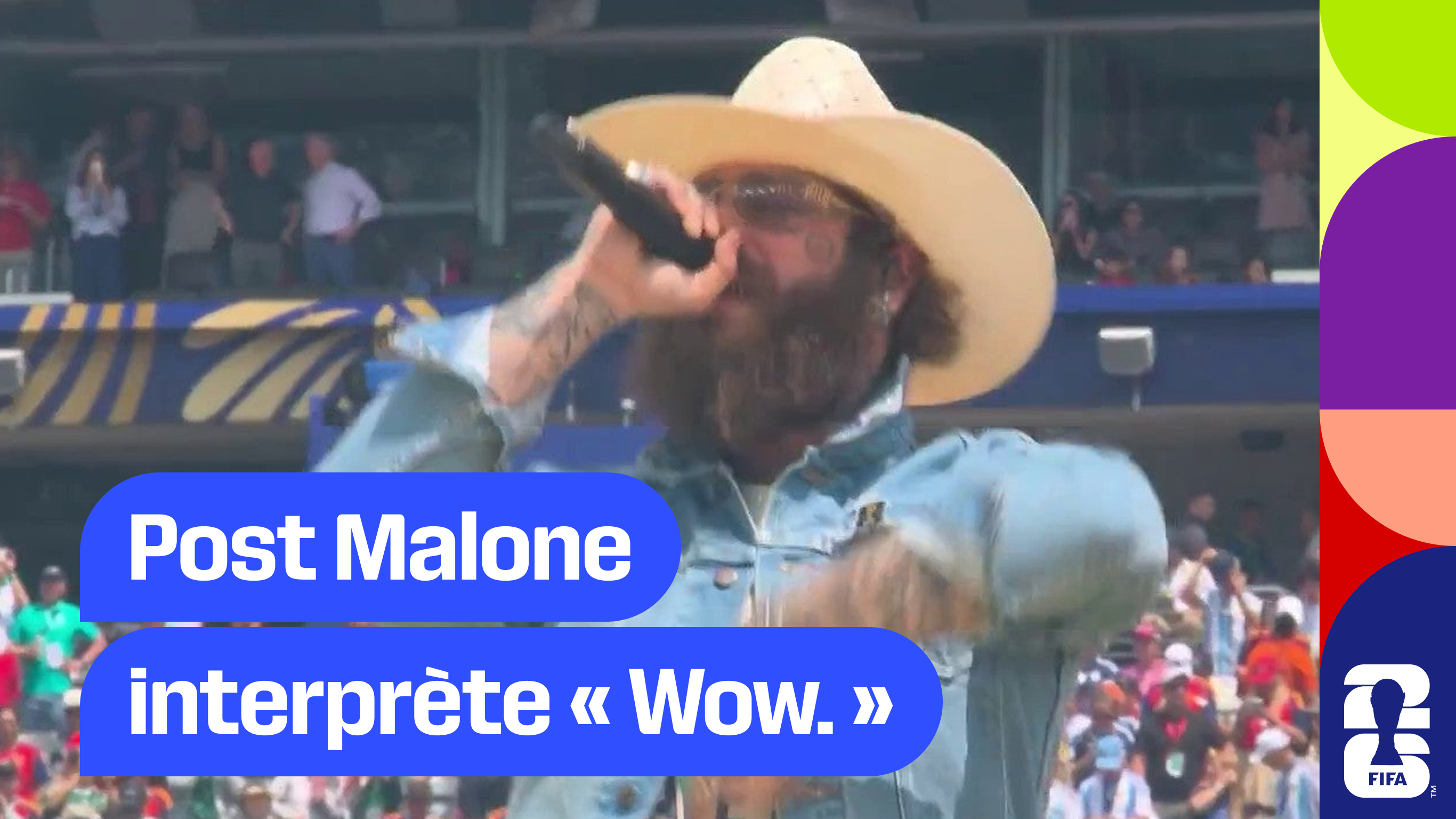 Post Malone interprète « Wow. »