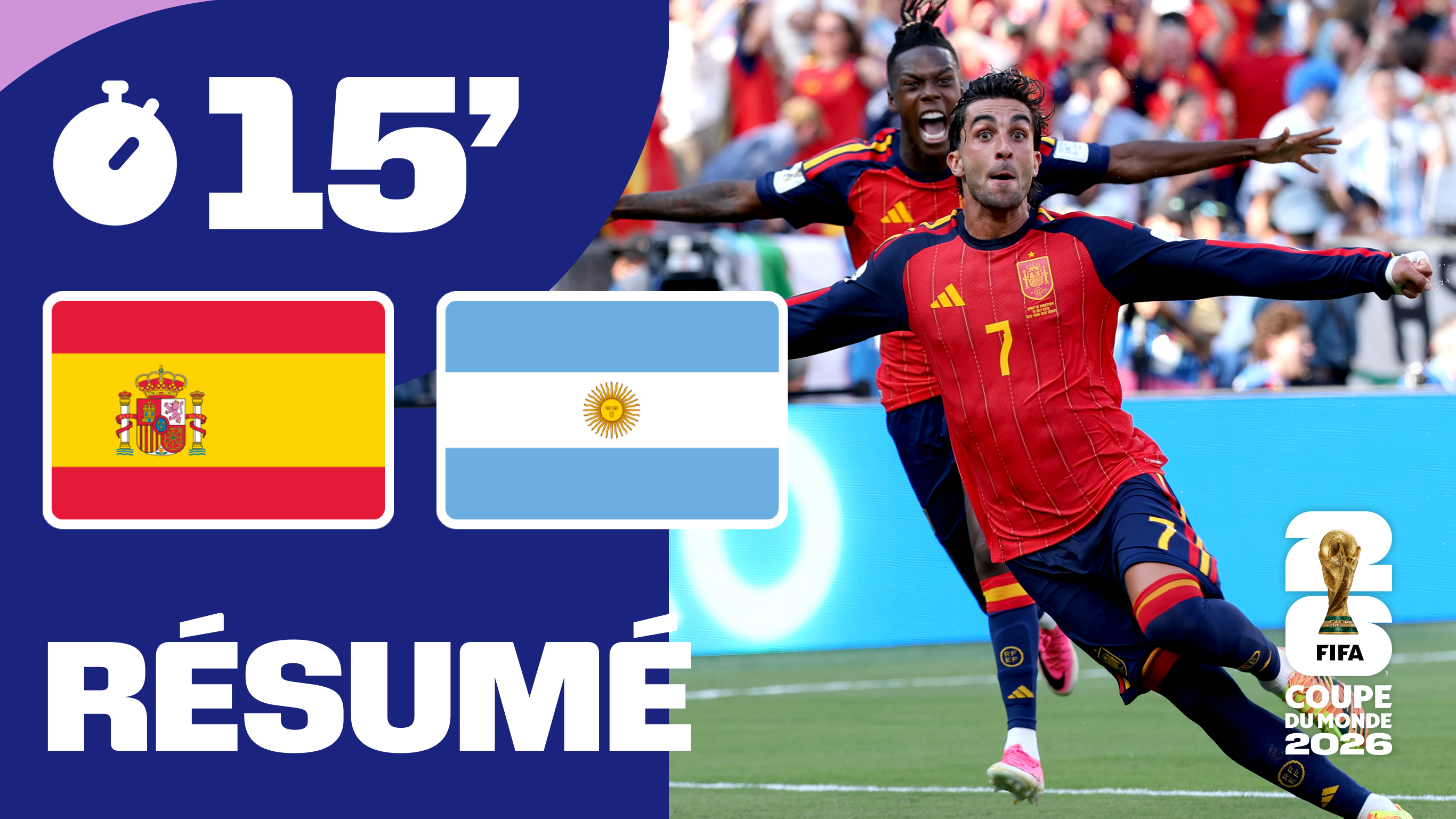 Espagne / Argentine : Le résumé en 15 minutes