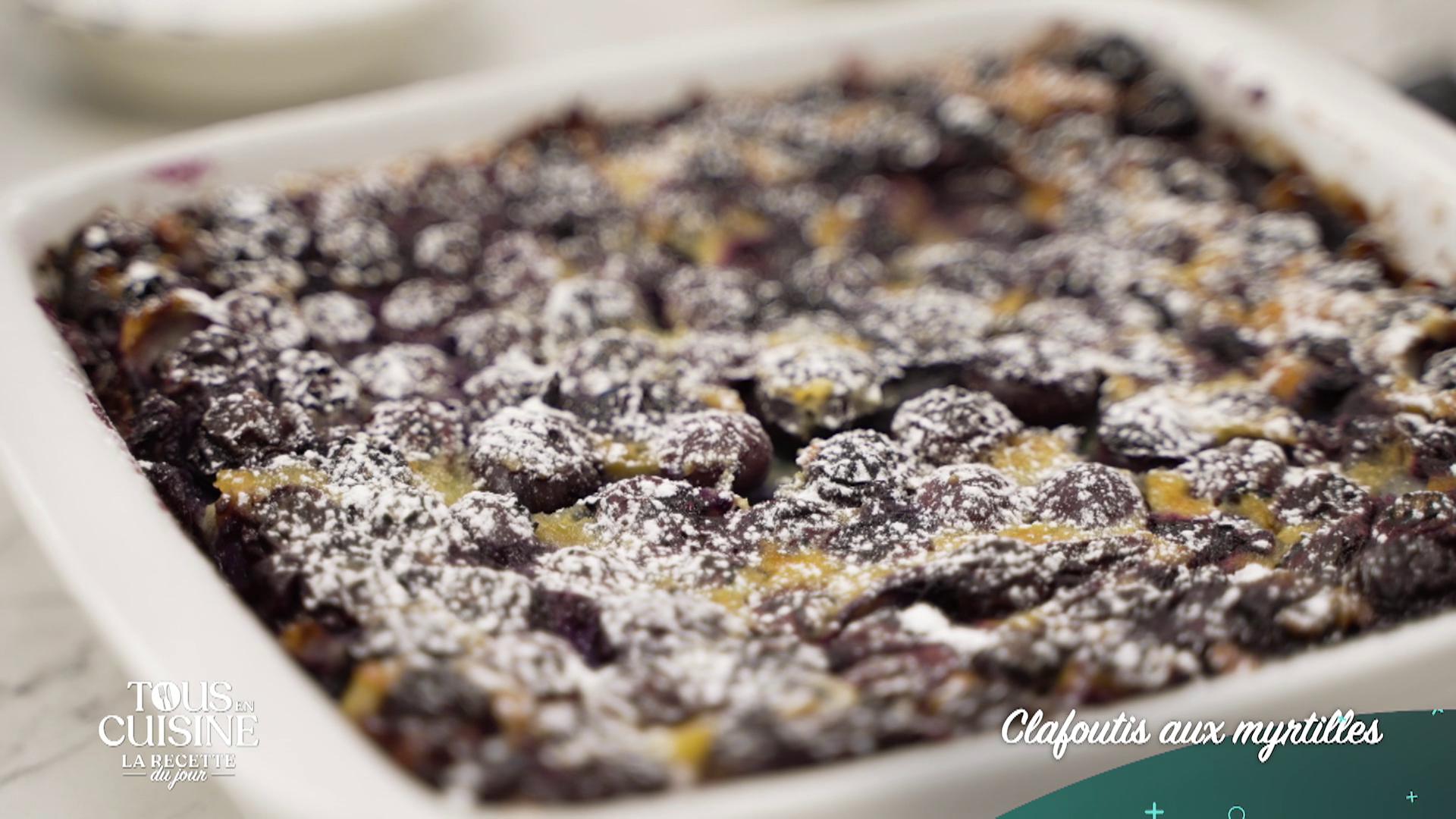 Clafoutis aux myrtilles