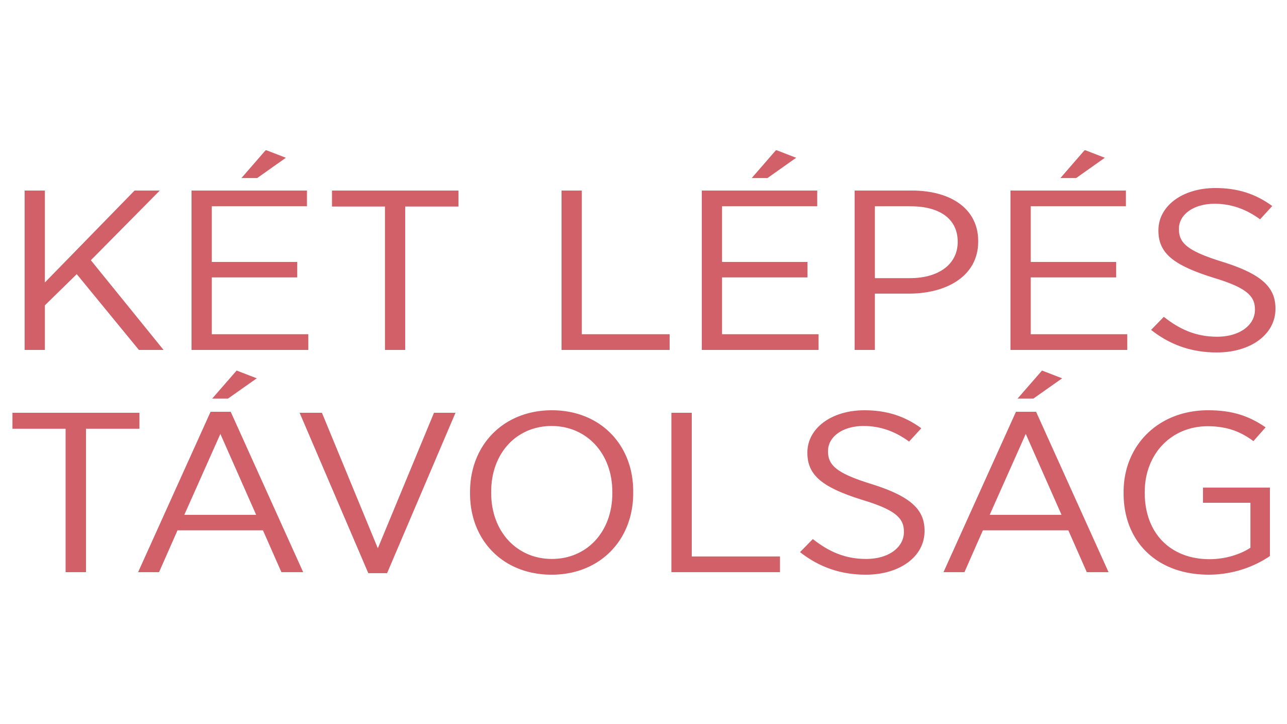 Két lépés távolság