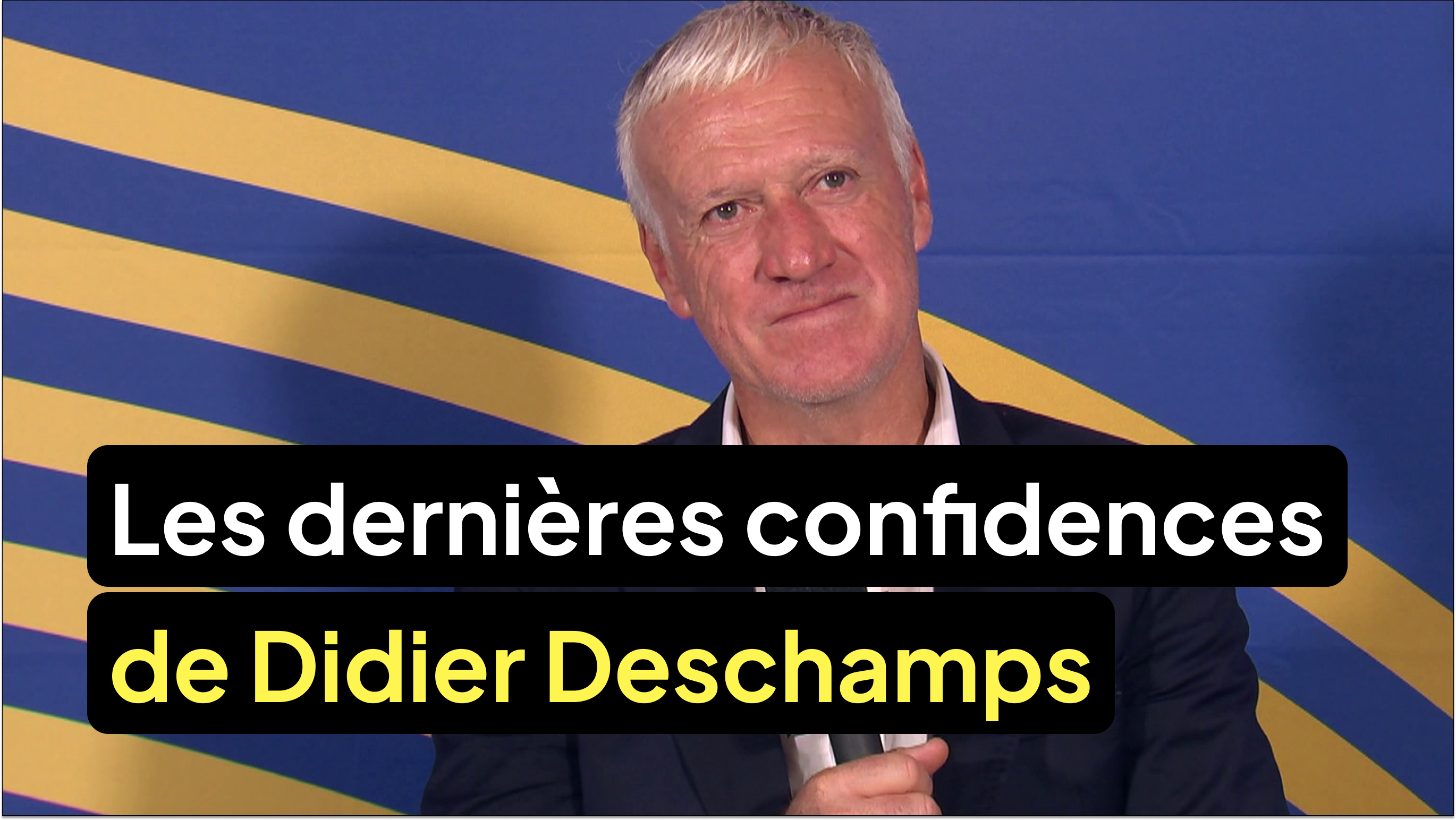 Didier Deschamps se livre une dernière fois avant de quitter les Bleus