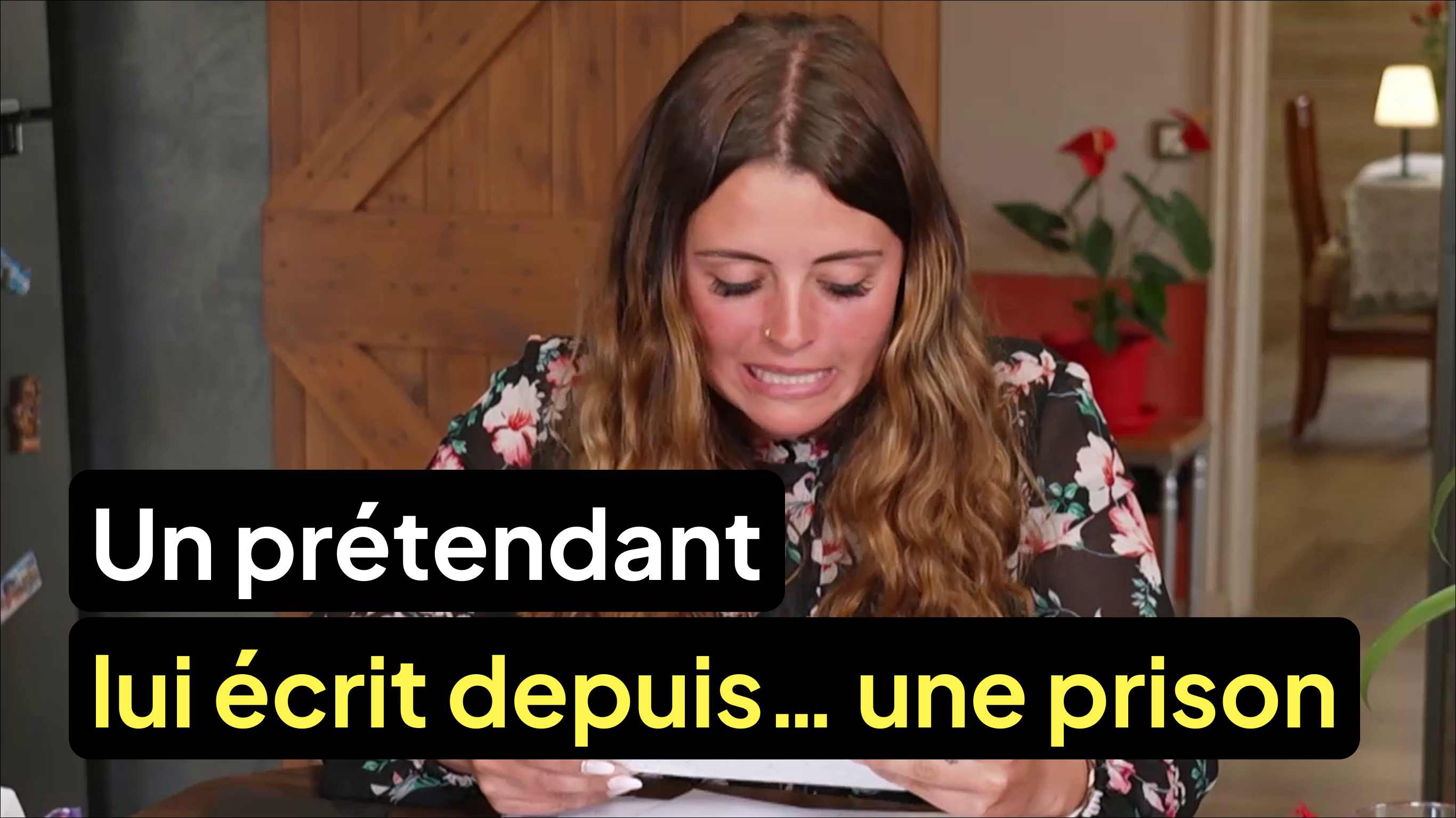 Un prétendant lui écrit depuis… une prison