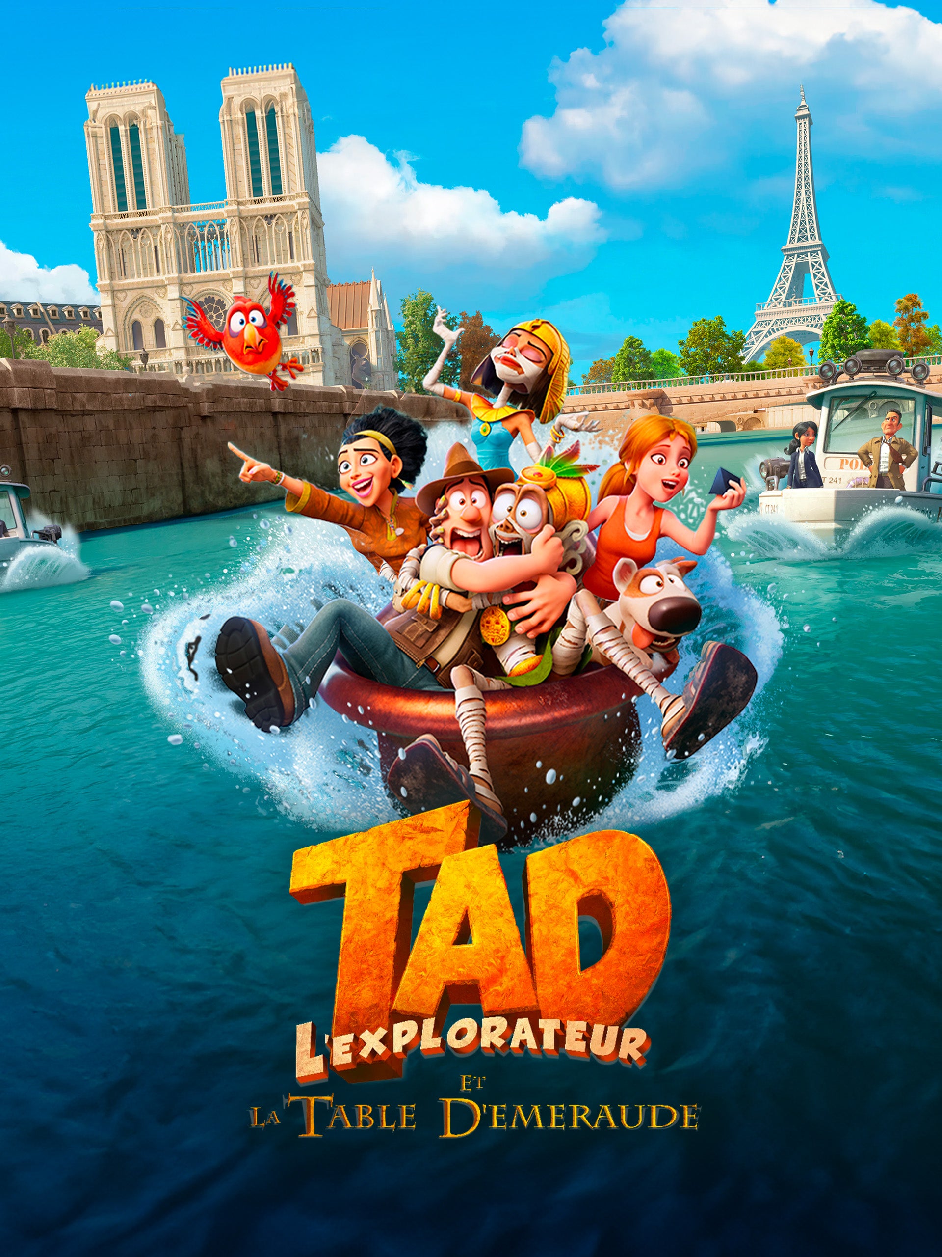 Tad l'explorateur et la table d'émeraude
