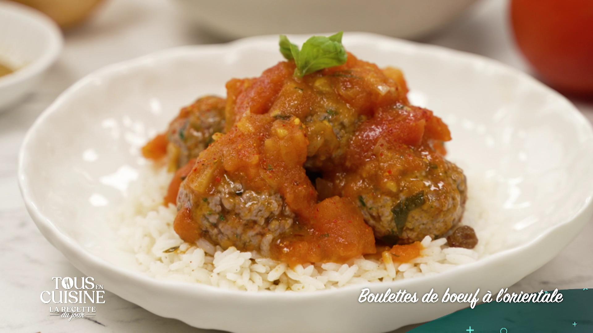 Boulettes de bœuf à l'orientale