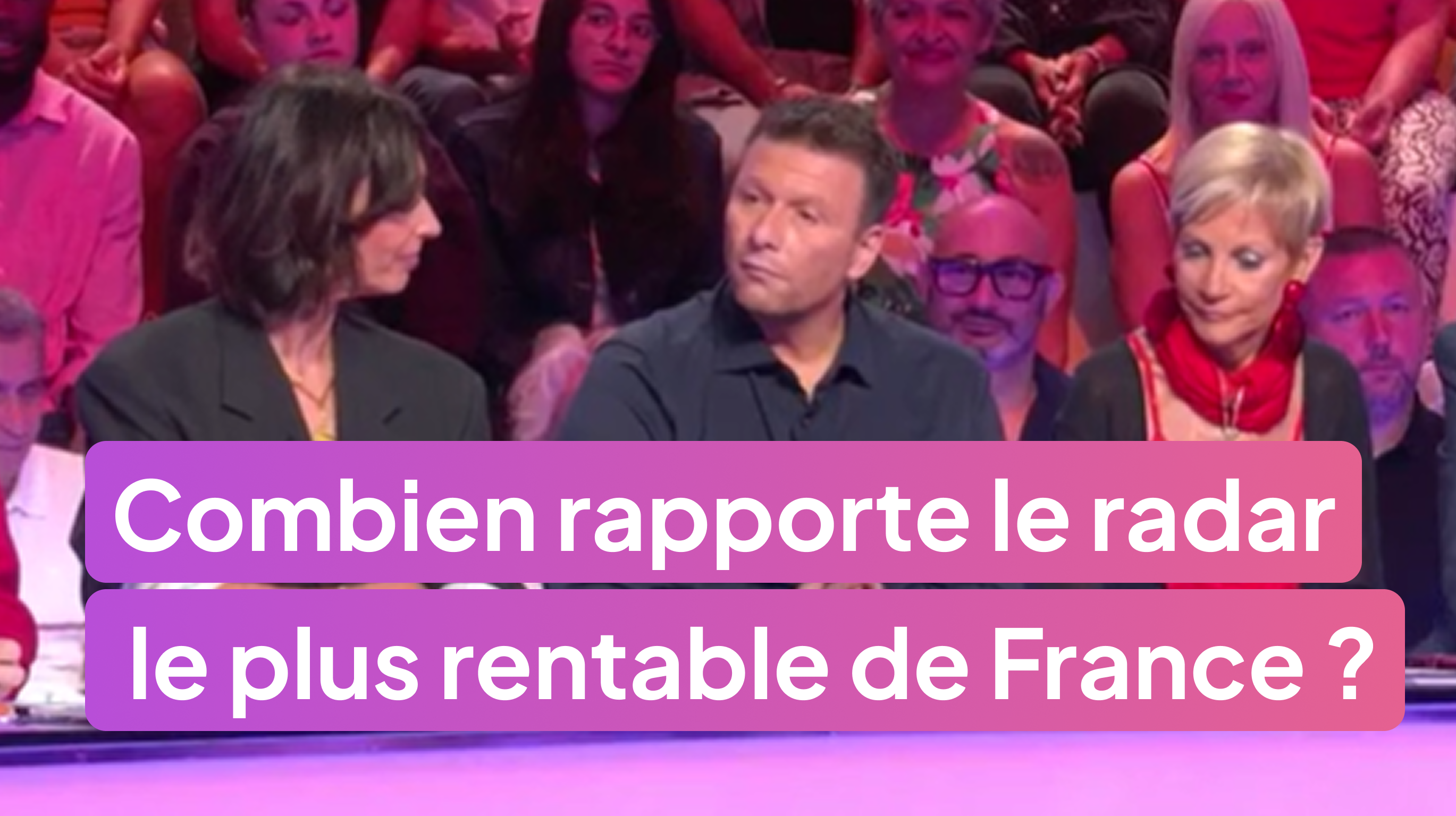 752 526€ par jour : le radar qui rapporte le plus en France !