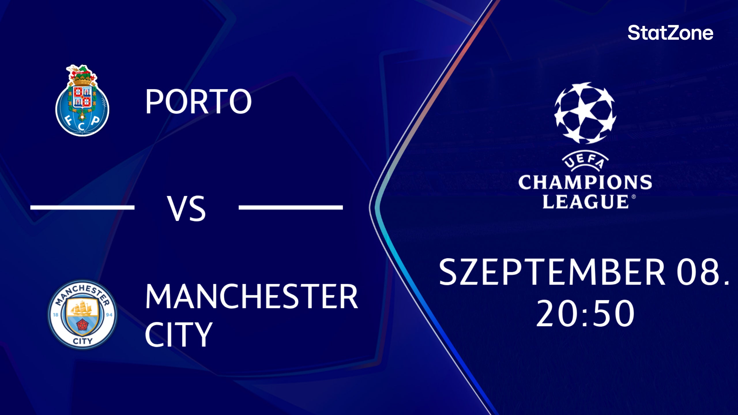 PORTO - MANCHESTER CITY 2026.09.08 20:50