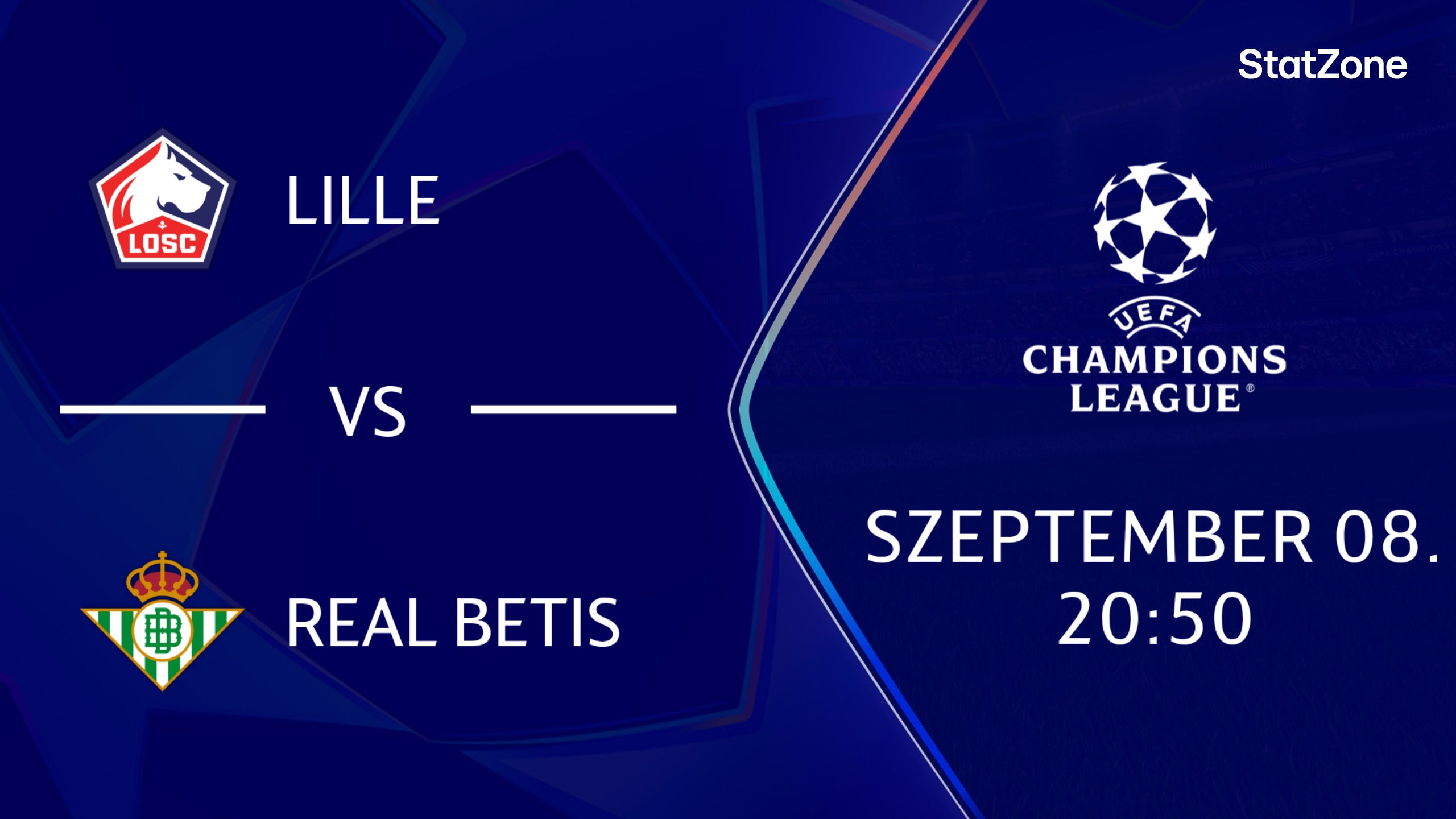 LILLE - REAL BETIS 2026.09.08 20:50