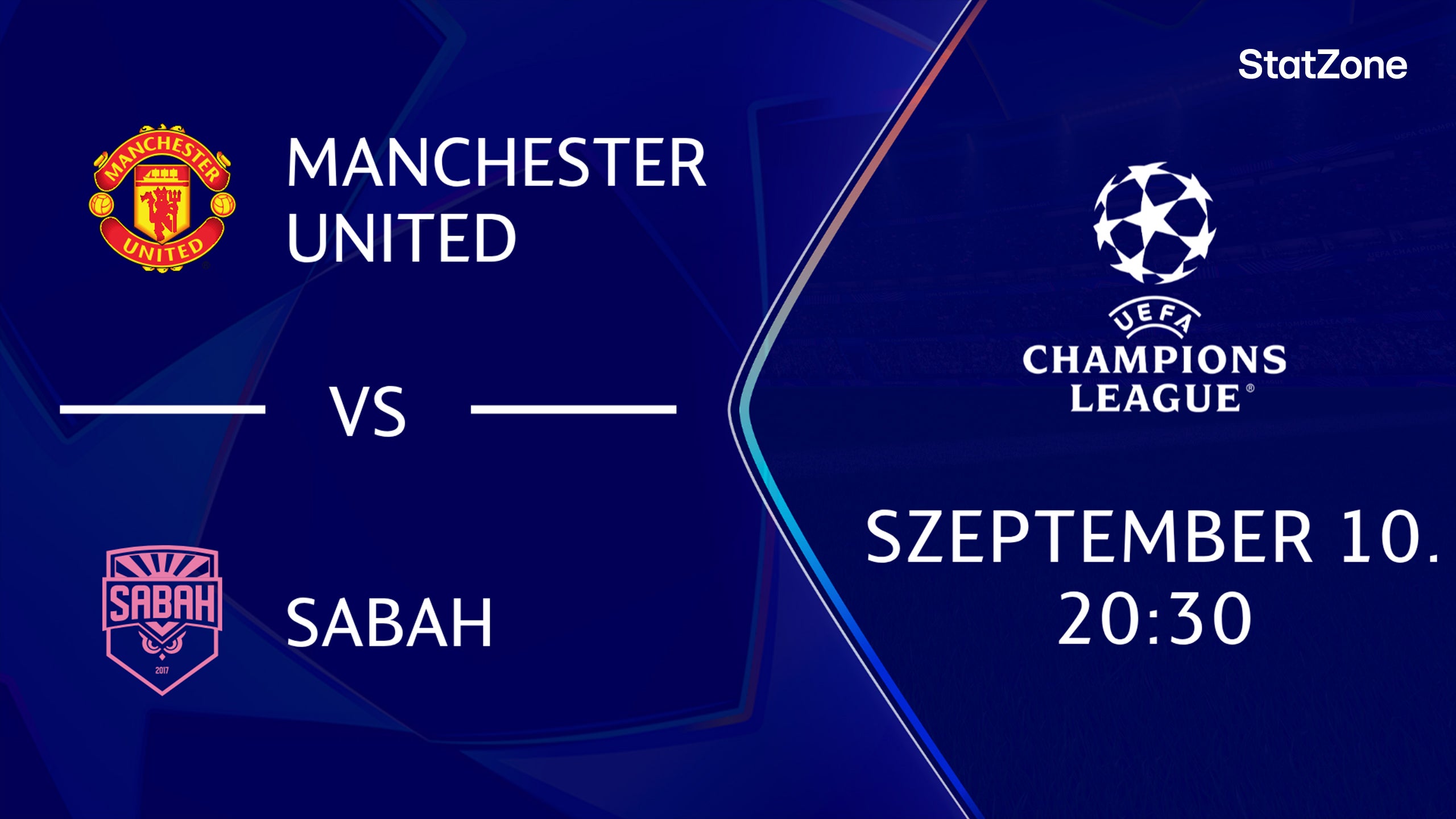 MANCHESTER UNITED - SABAH 2026.09.10 20:30