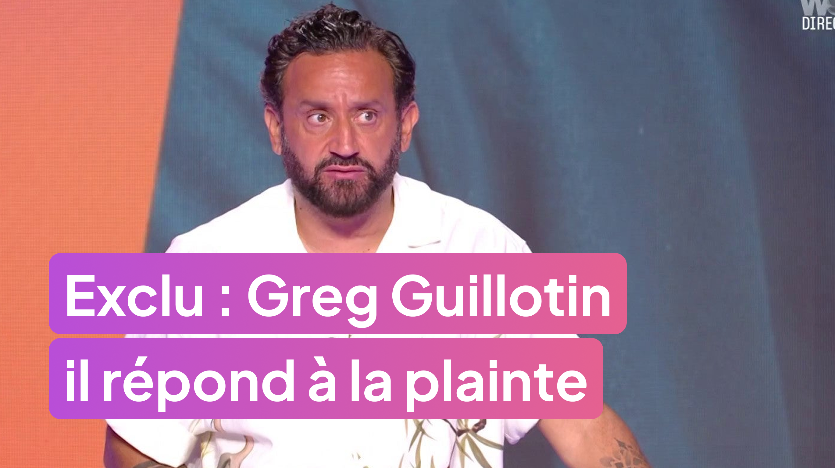 Exclu : Greg Guillotin répond à la plainte pour violences conjugales