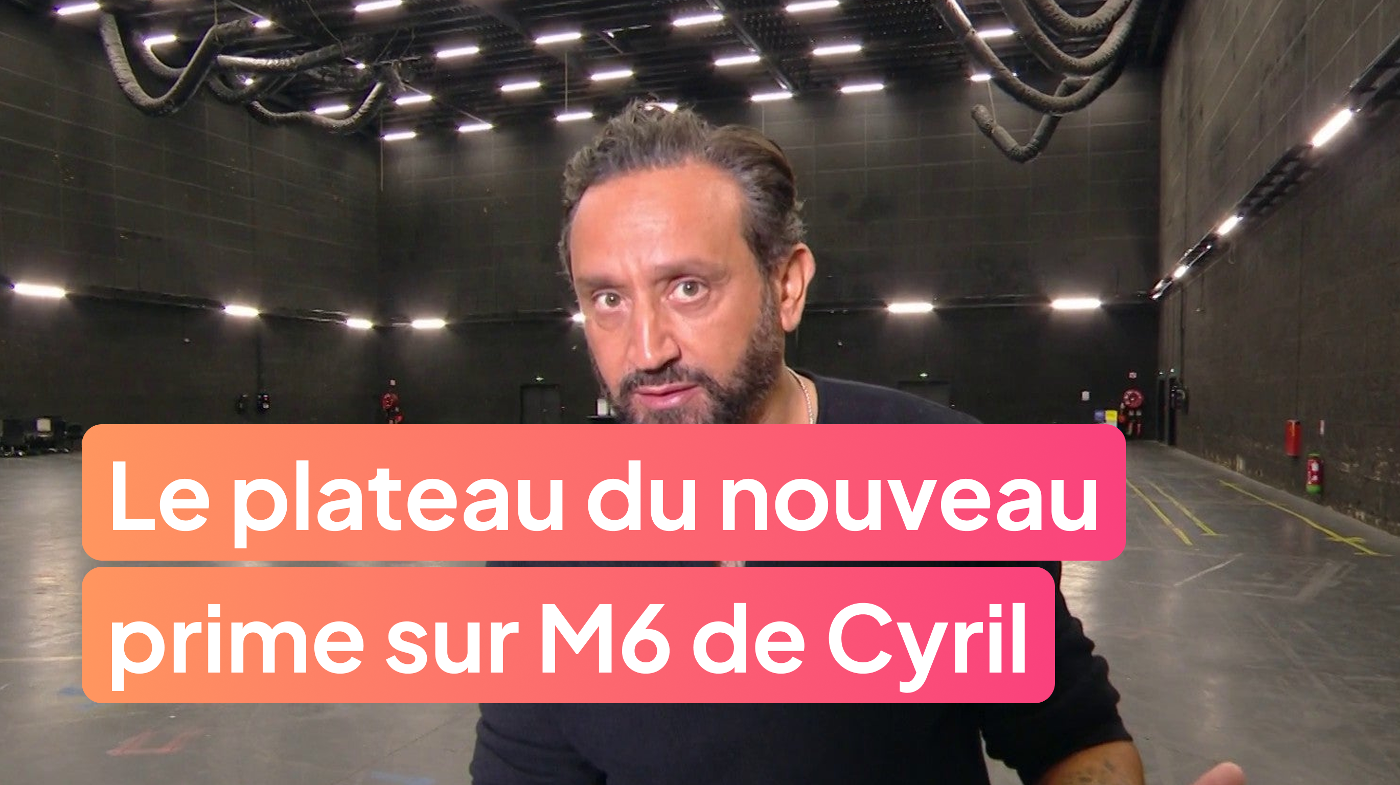Cyril Hanouna dévoile le plateau de son nouveau prime sur M6