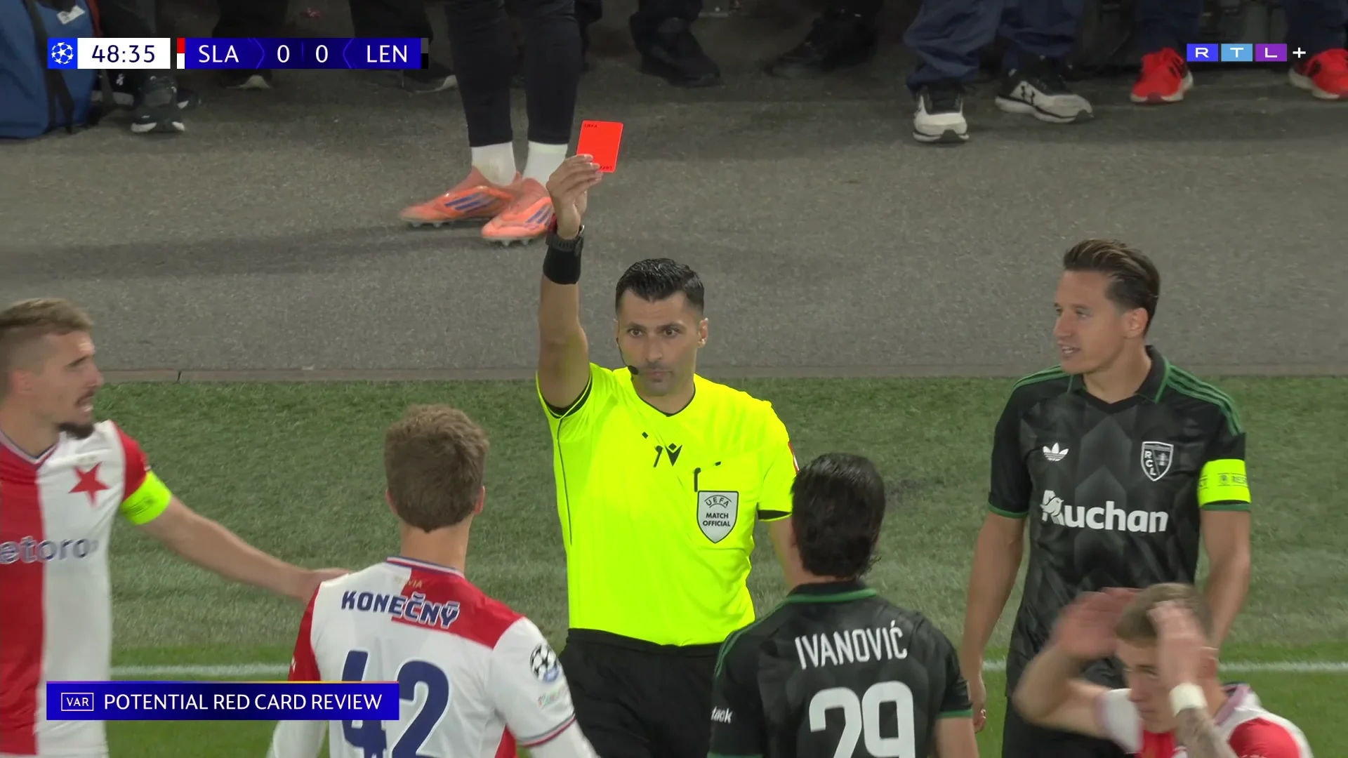 Slavia Praha - Lens - Összefoglaló