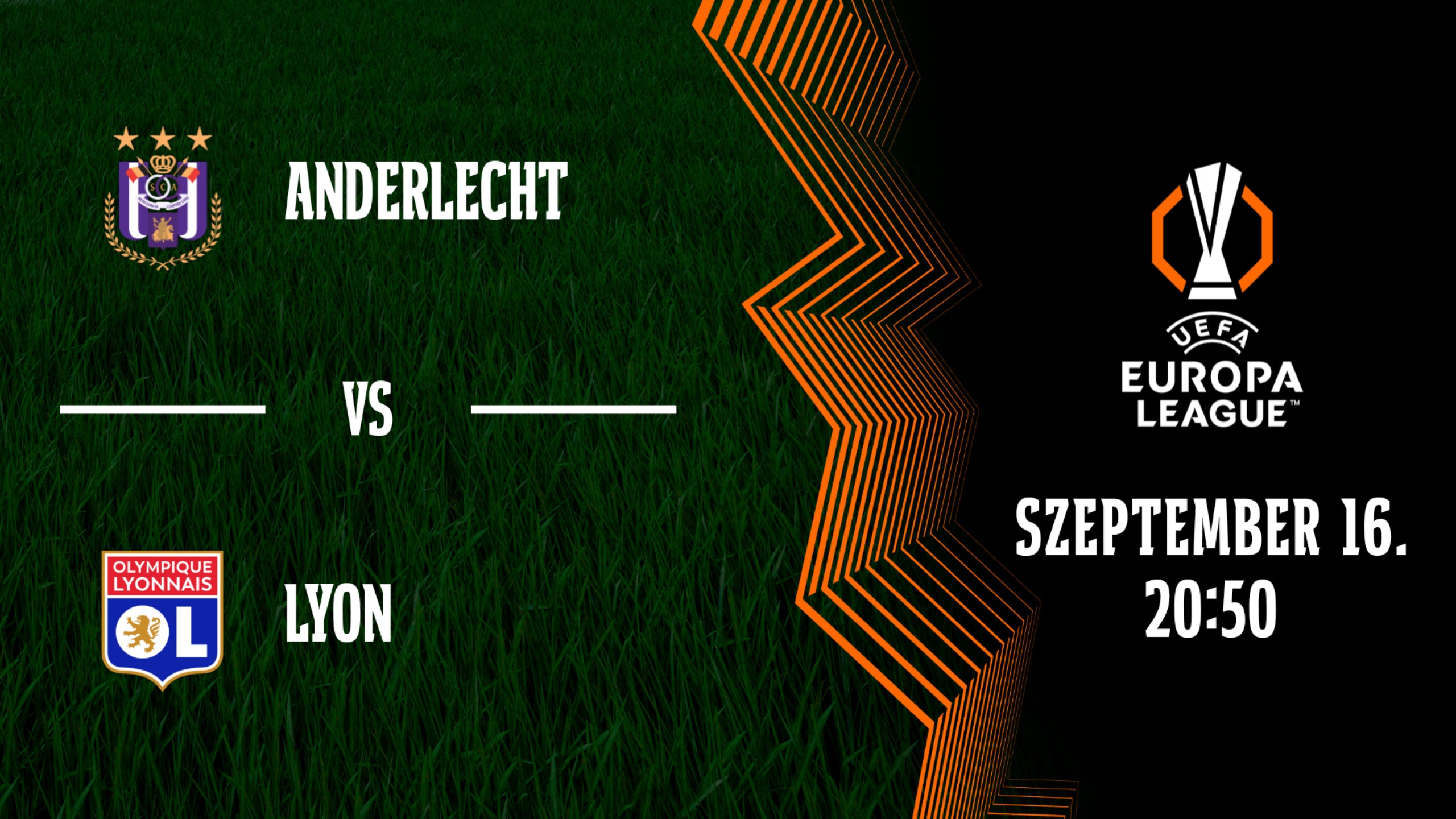 ANDERLECHT - LYON 2026.09.16 20:50