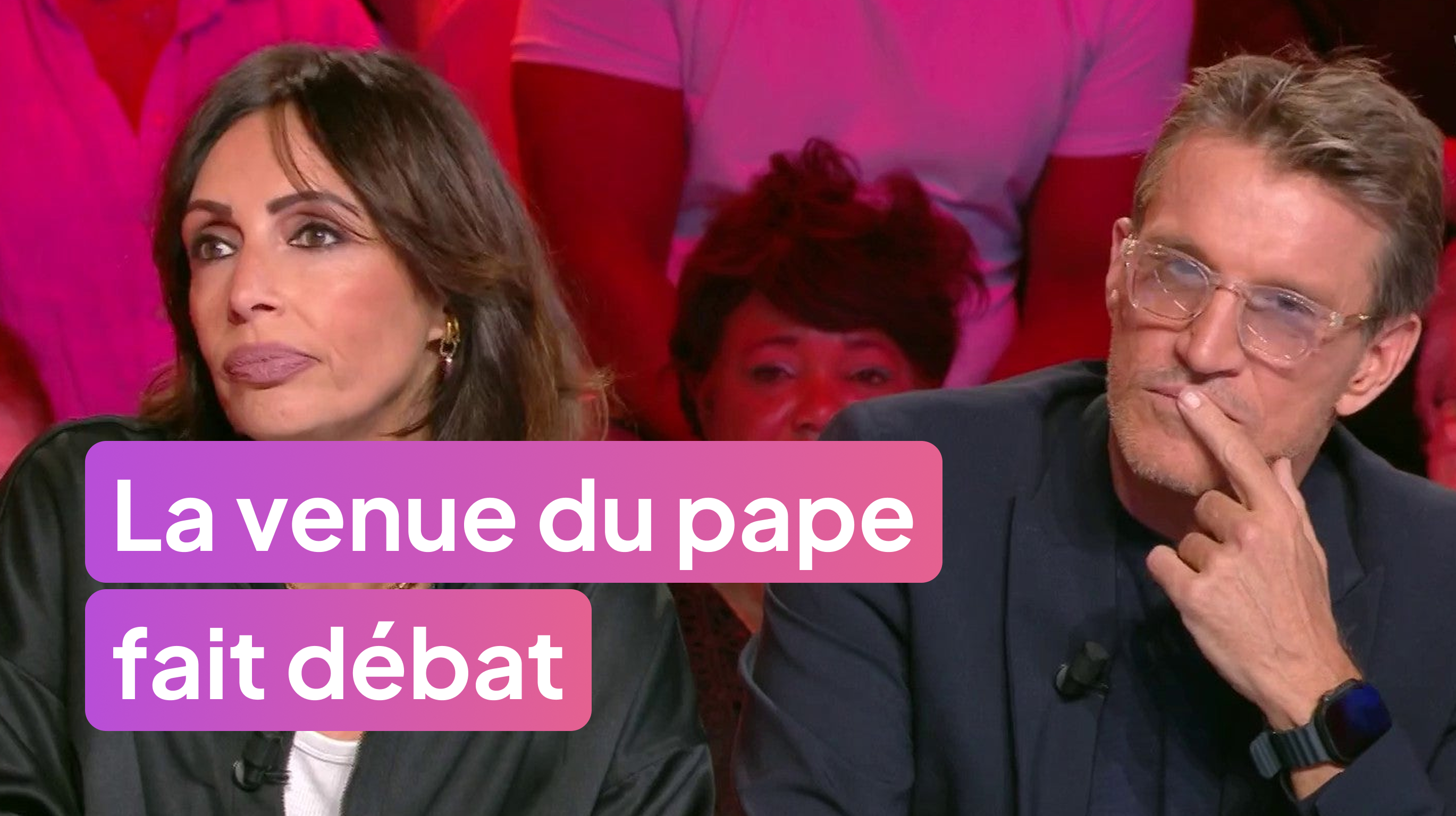 La venue du pape fait débat !