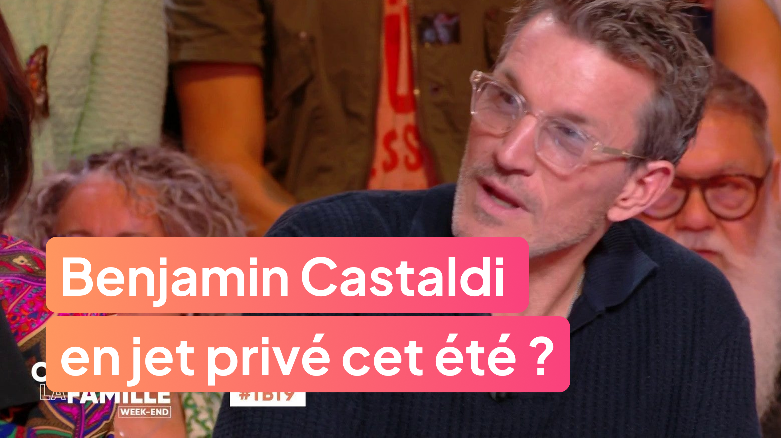 Benjamin Castaldi en jet privé cet été ? Il raconte tout !