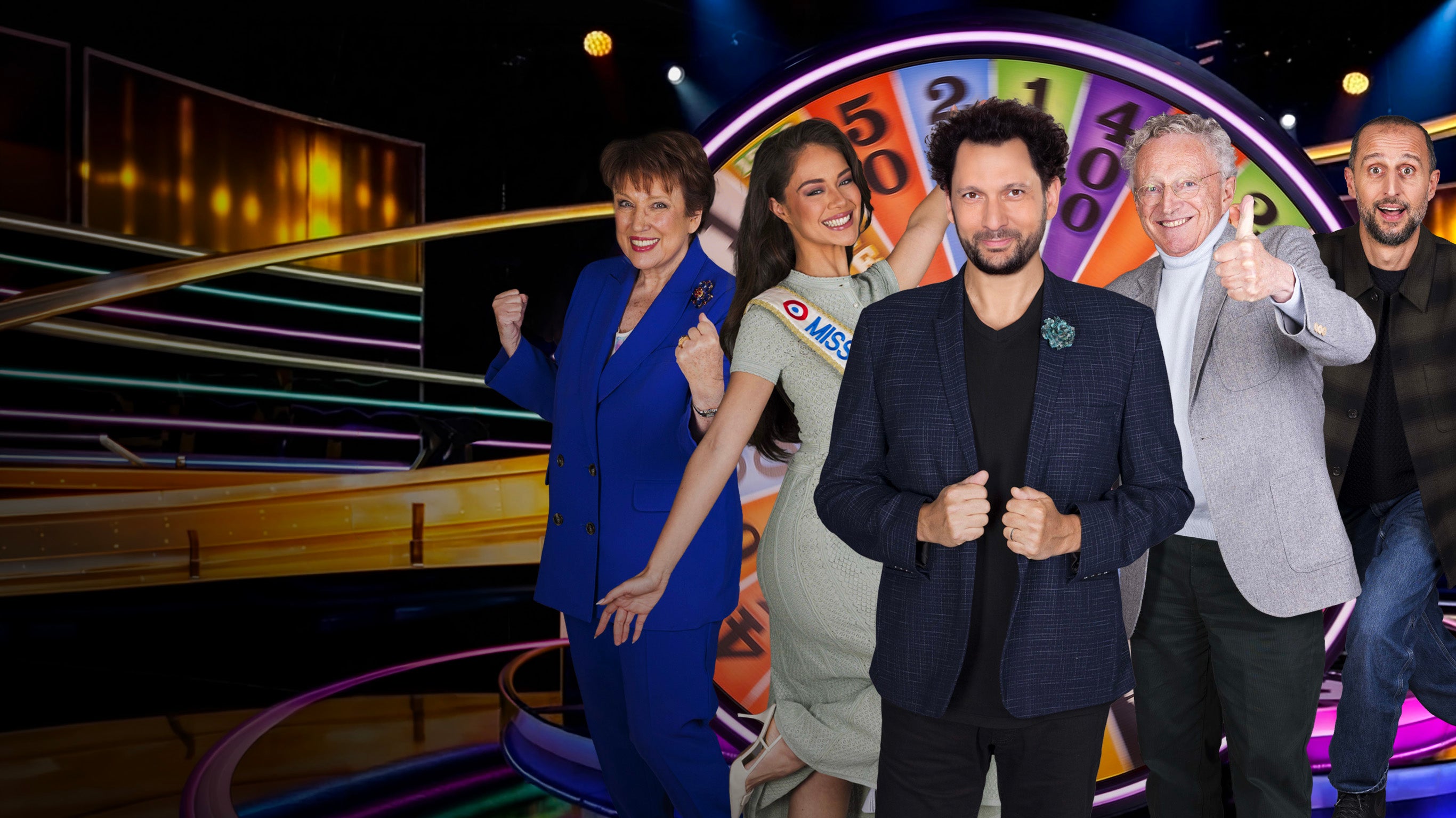 Les stars font tourner la roue !