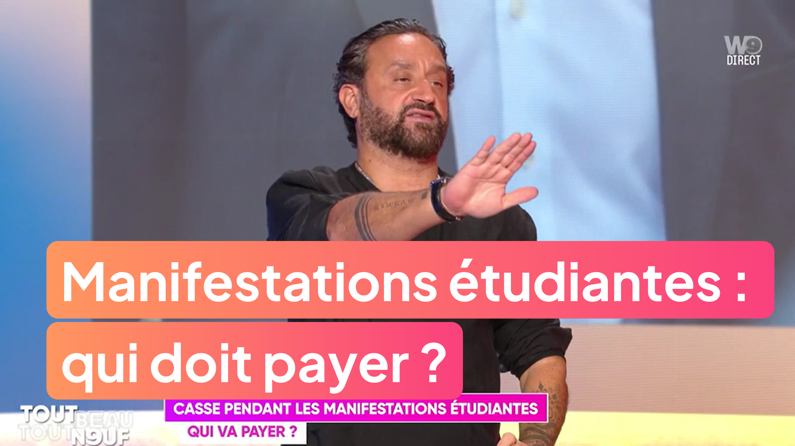 Manifestations étudiantes : qui doit payer ?