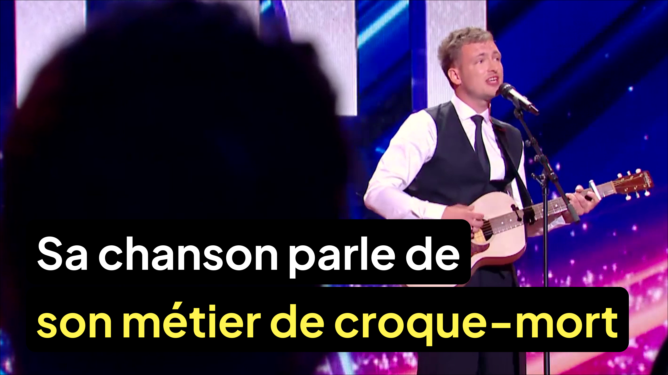Il a écrit une chanson sur son métier de croque-mort