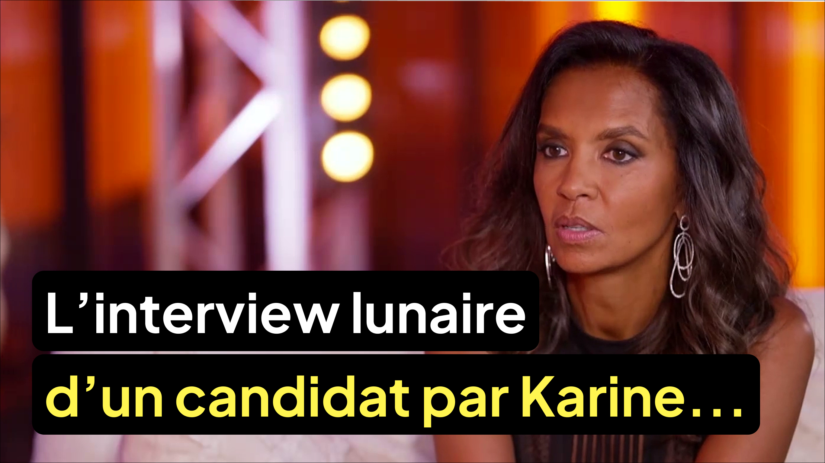 Karine Le Marchand et ce candidat ont une conversation… lunaire