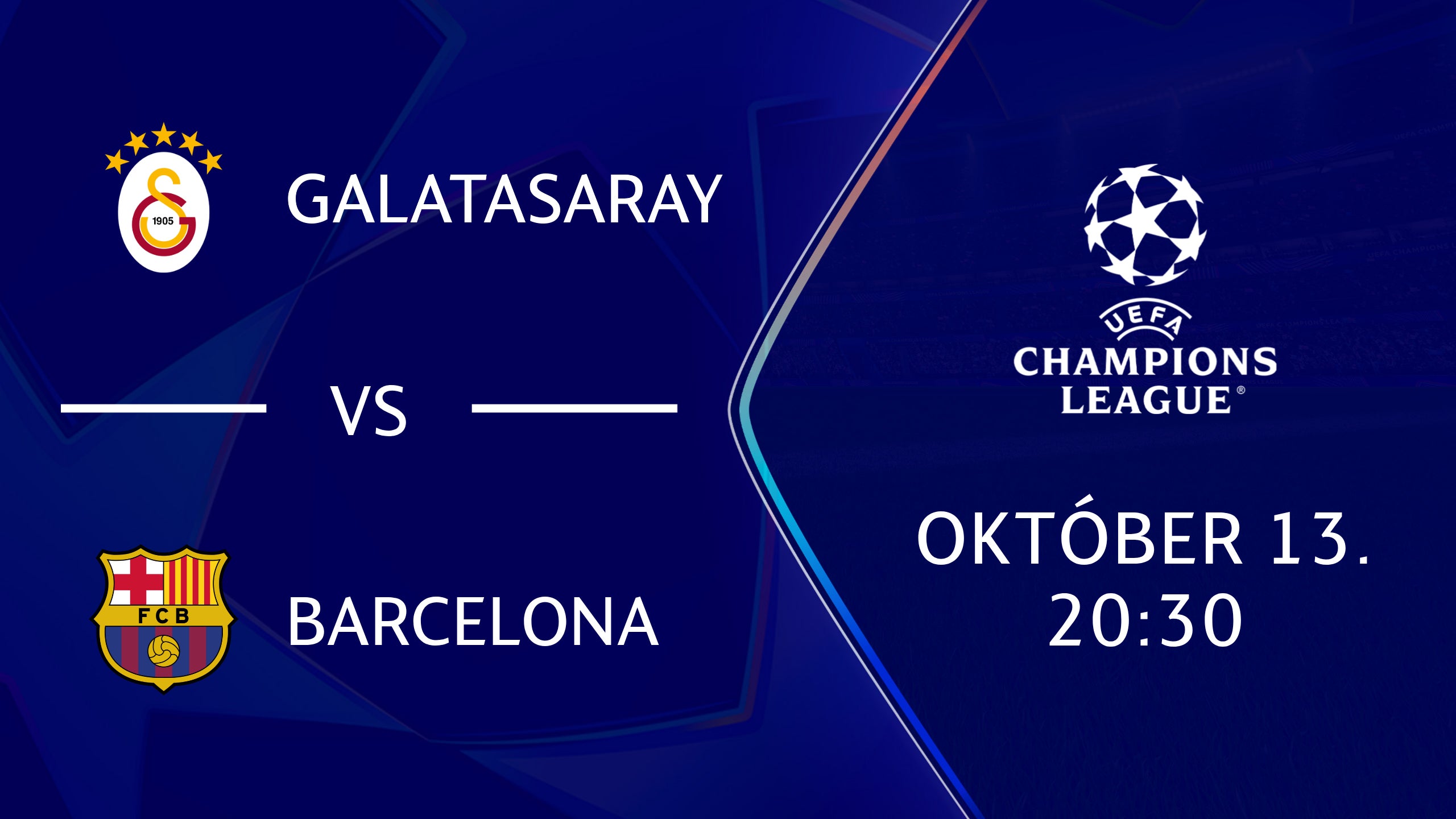 GALATASARAY - BARCELONA 2026.10.13 20:30
