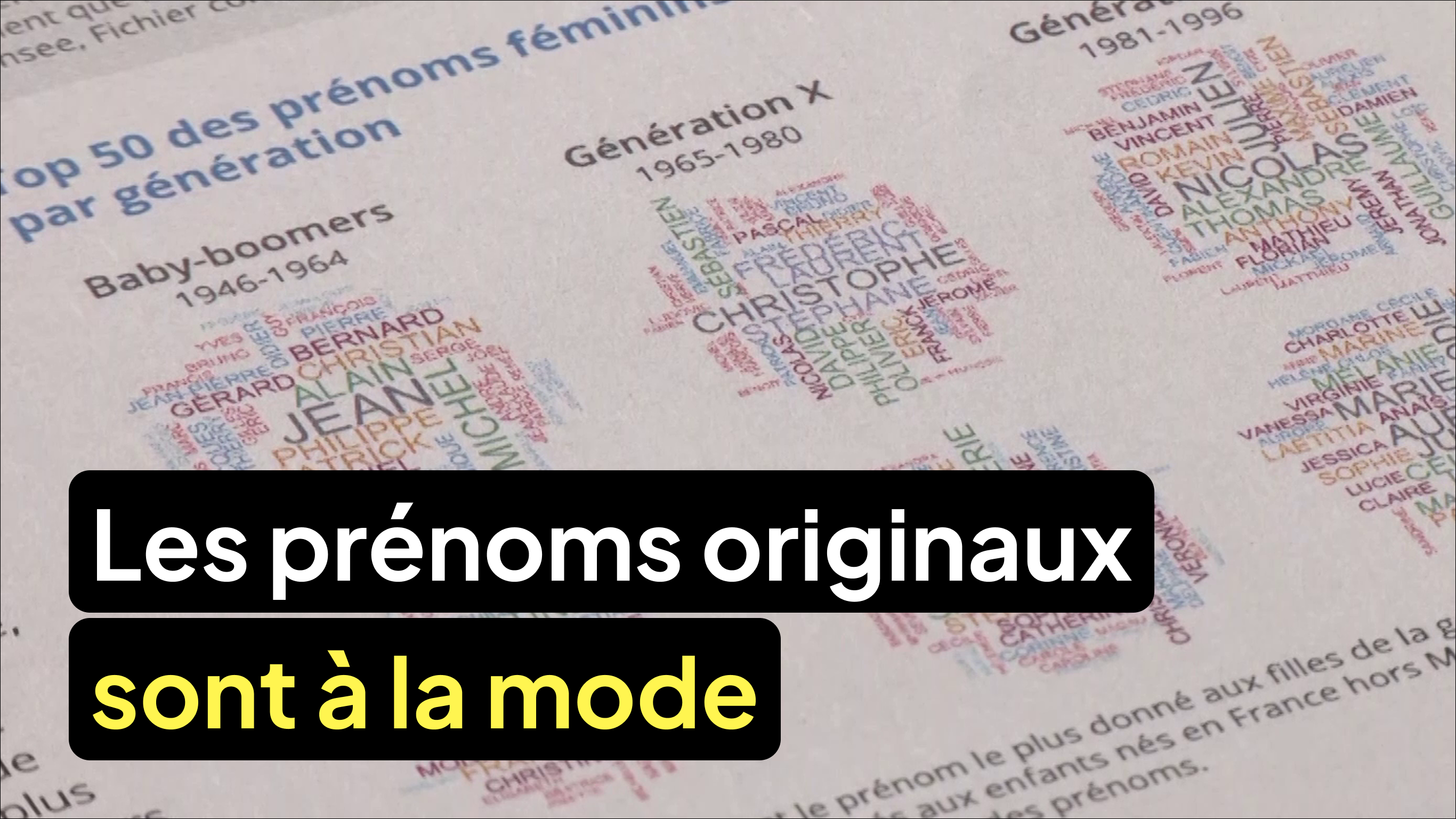 Maylon, Soujifa... : les prénoms originaux sont à la mode