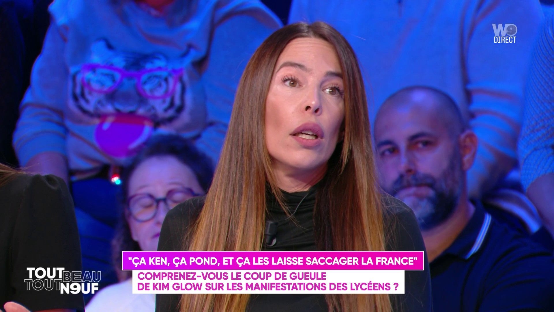 Gros clash entre Kim Glow et Gilles Verdez !