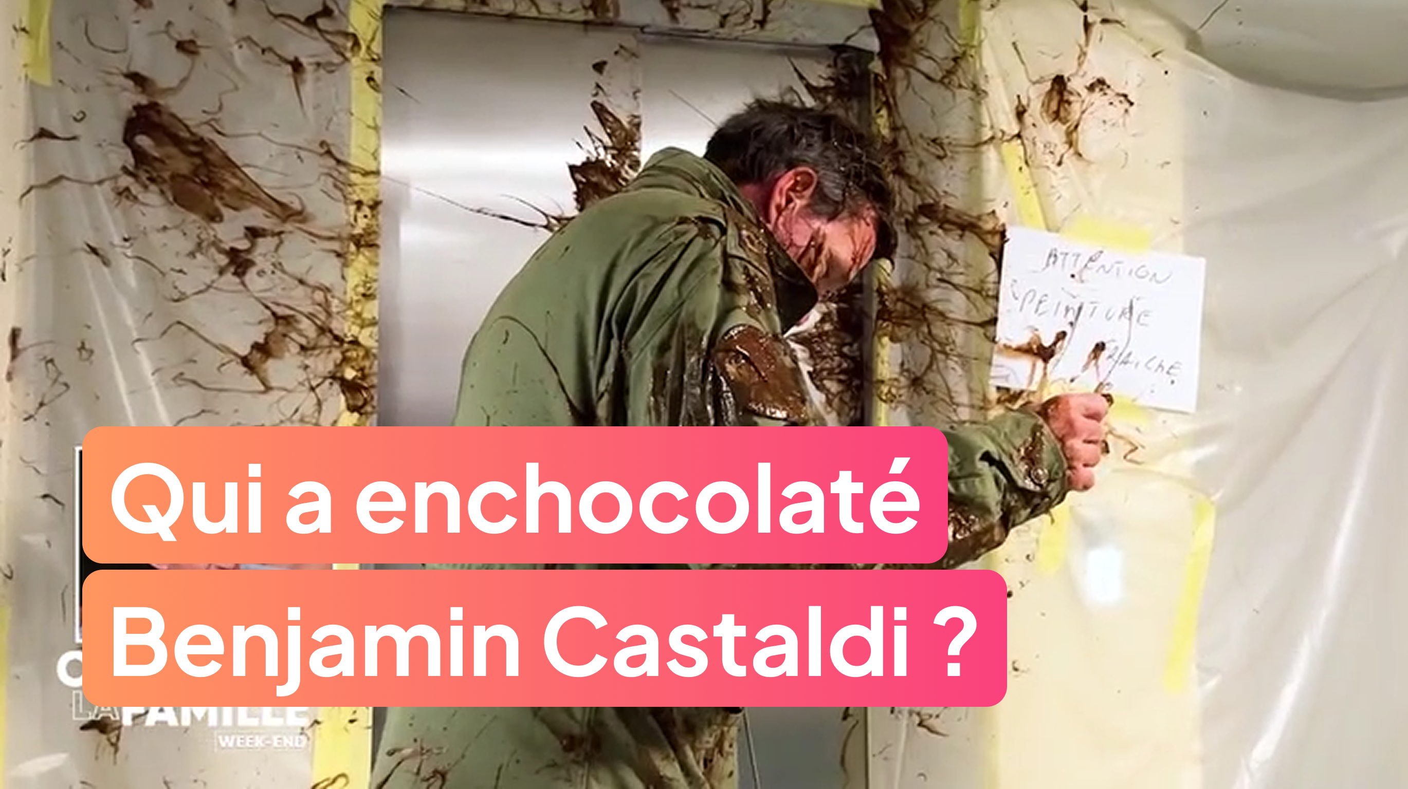 Qui a enchocolaté Benjamin Castaldi ?