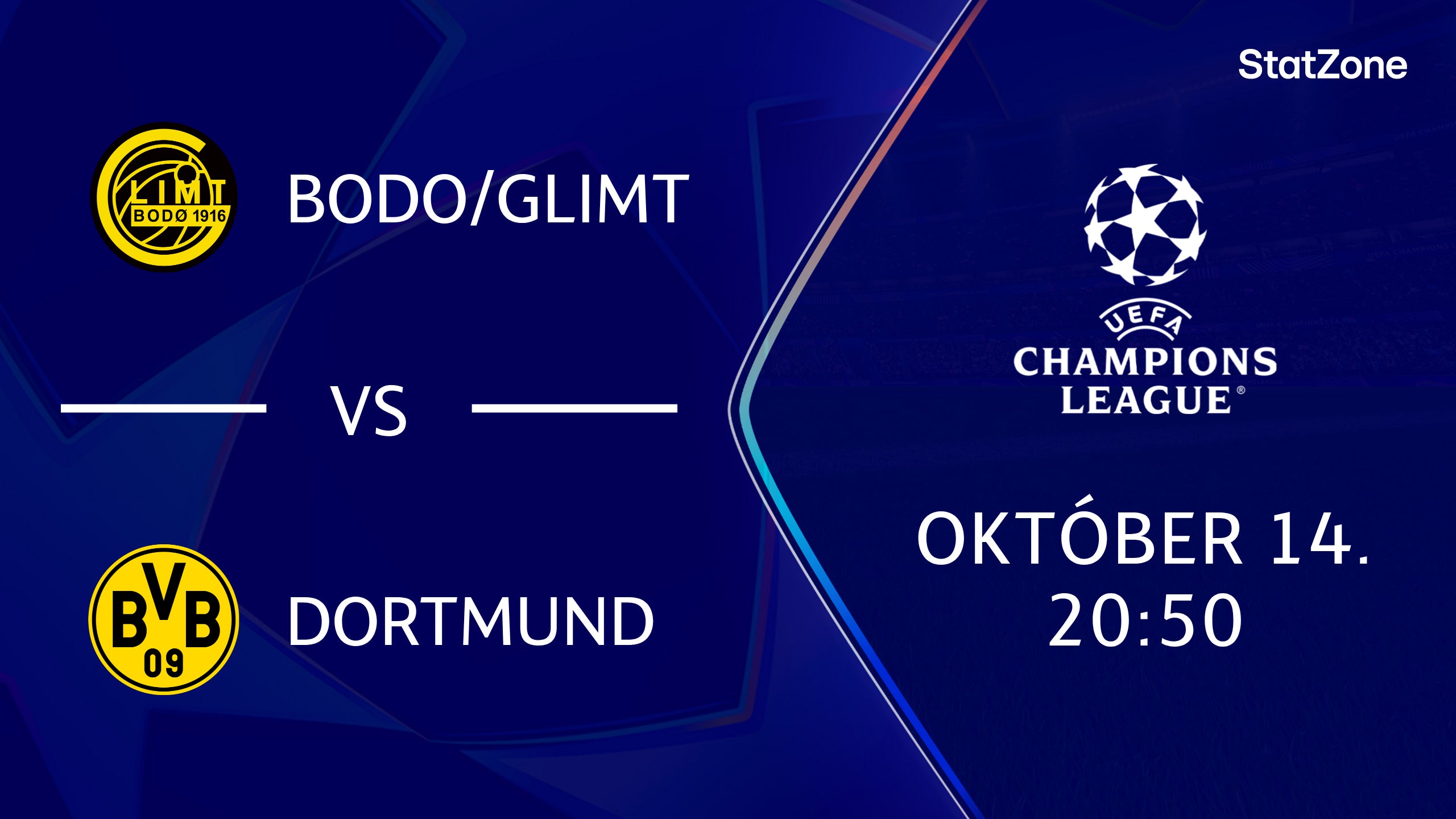 BODO/GLIMT - DORTMUND 2026.10.14 20:50