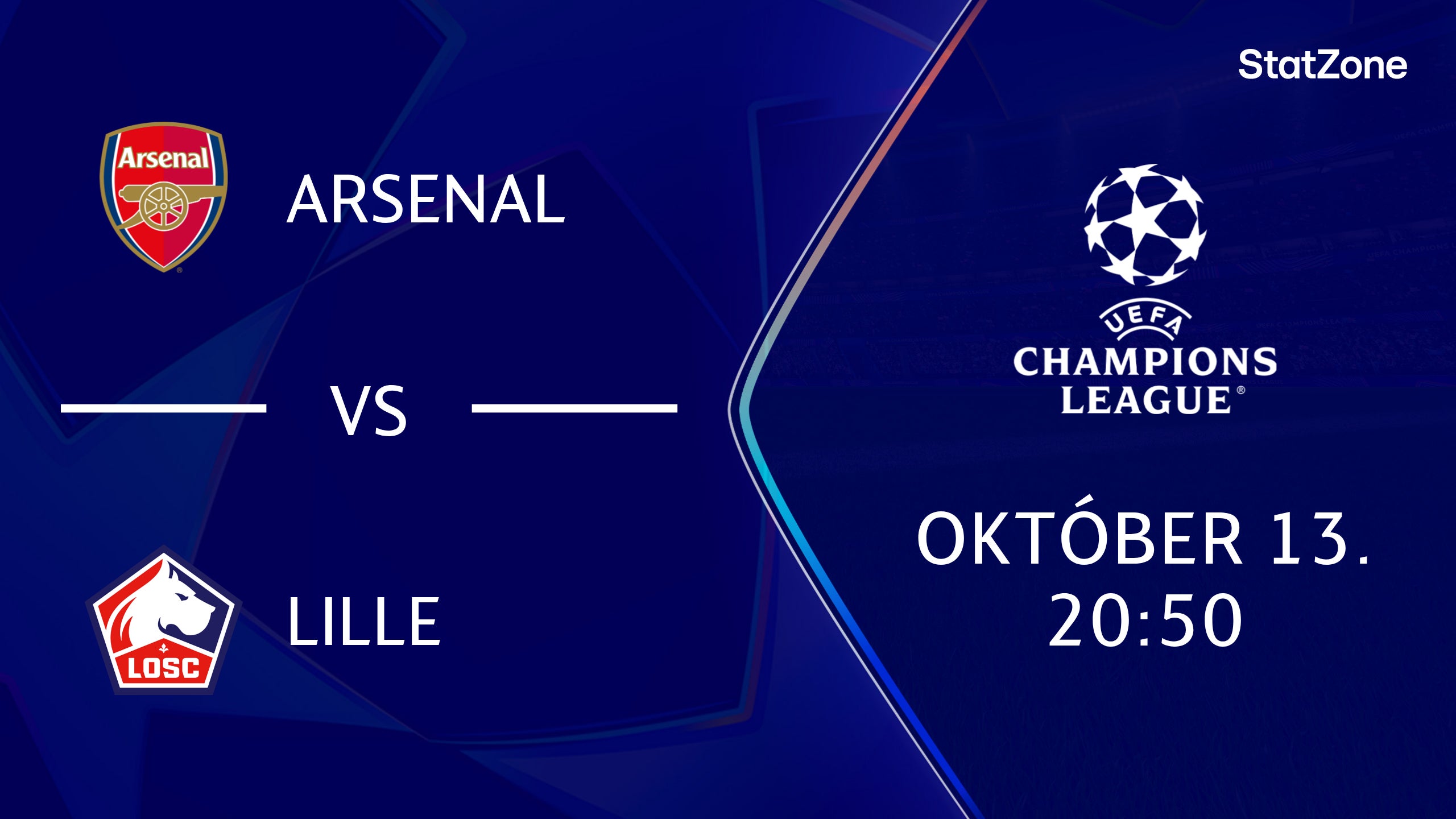 ARSENAL - LILLE 2026.10.13 20:50