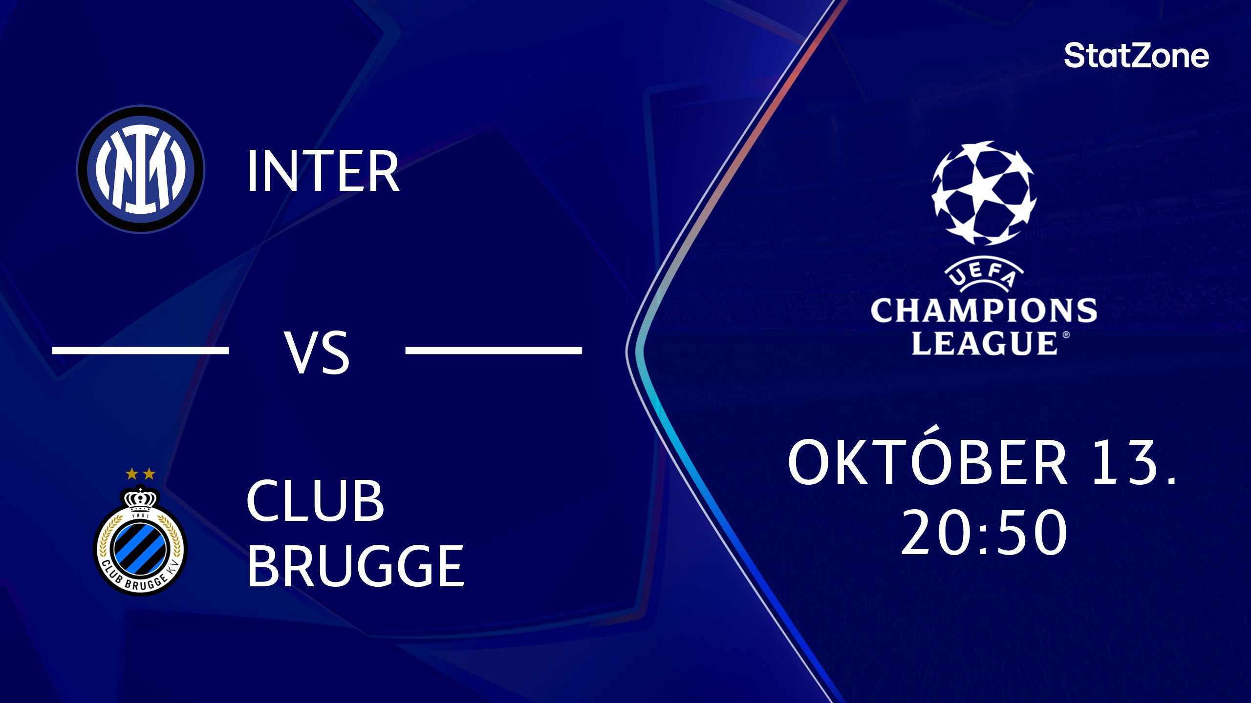 INTER - CLUB BRUGGE 2026.10.13 20:50