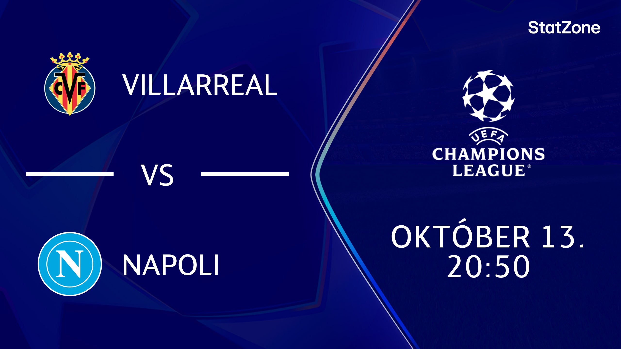 VILLARREAL - NAPOLI 2026.10.13 20:50