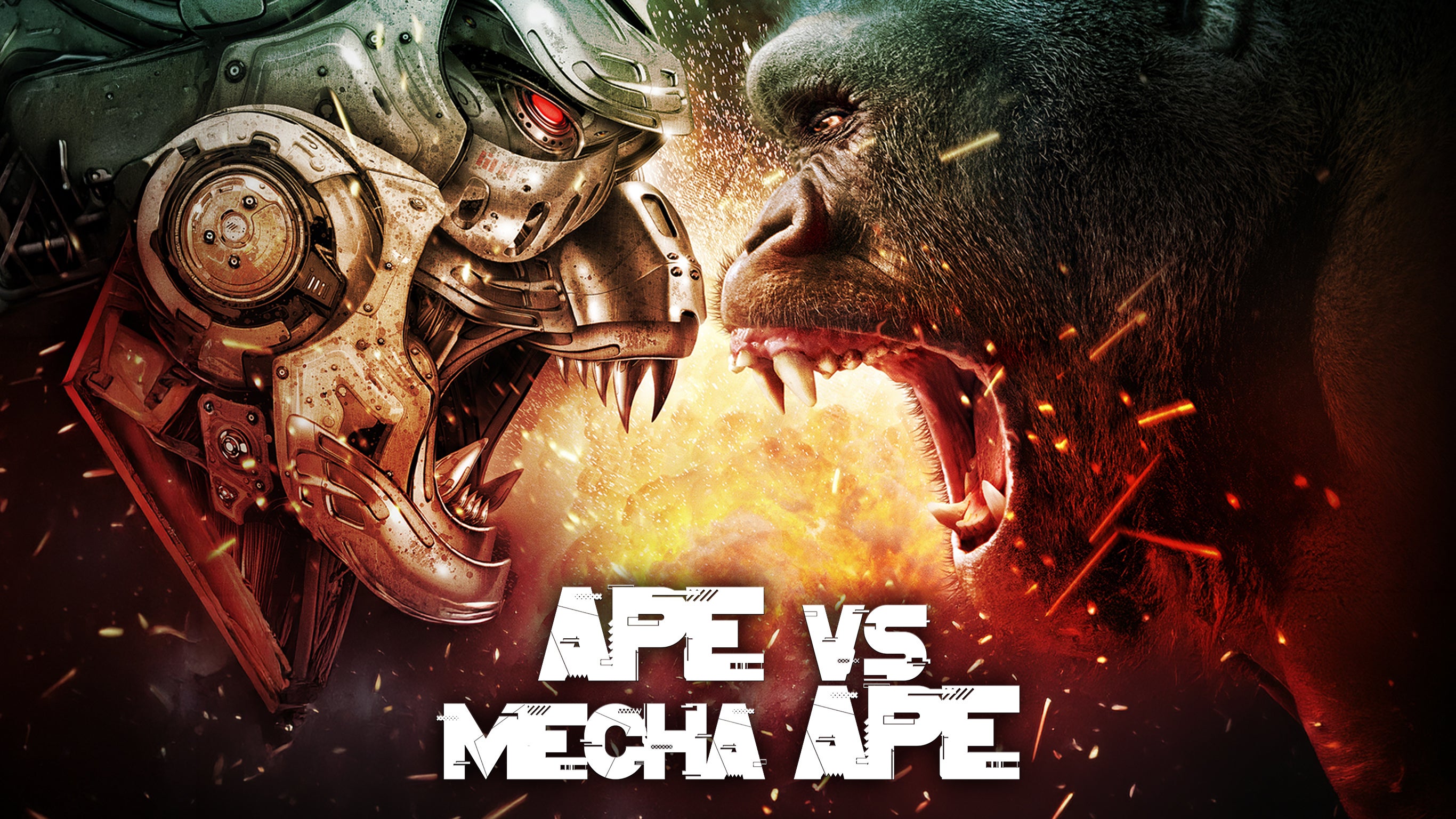 Ape vs Mecha Ape