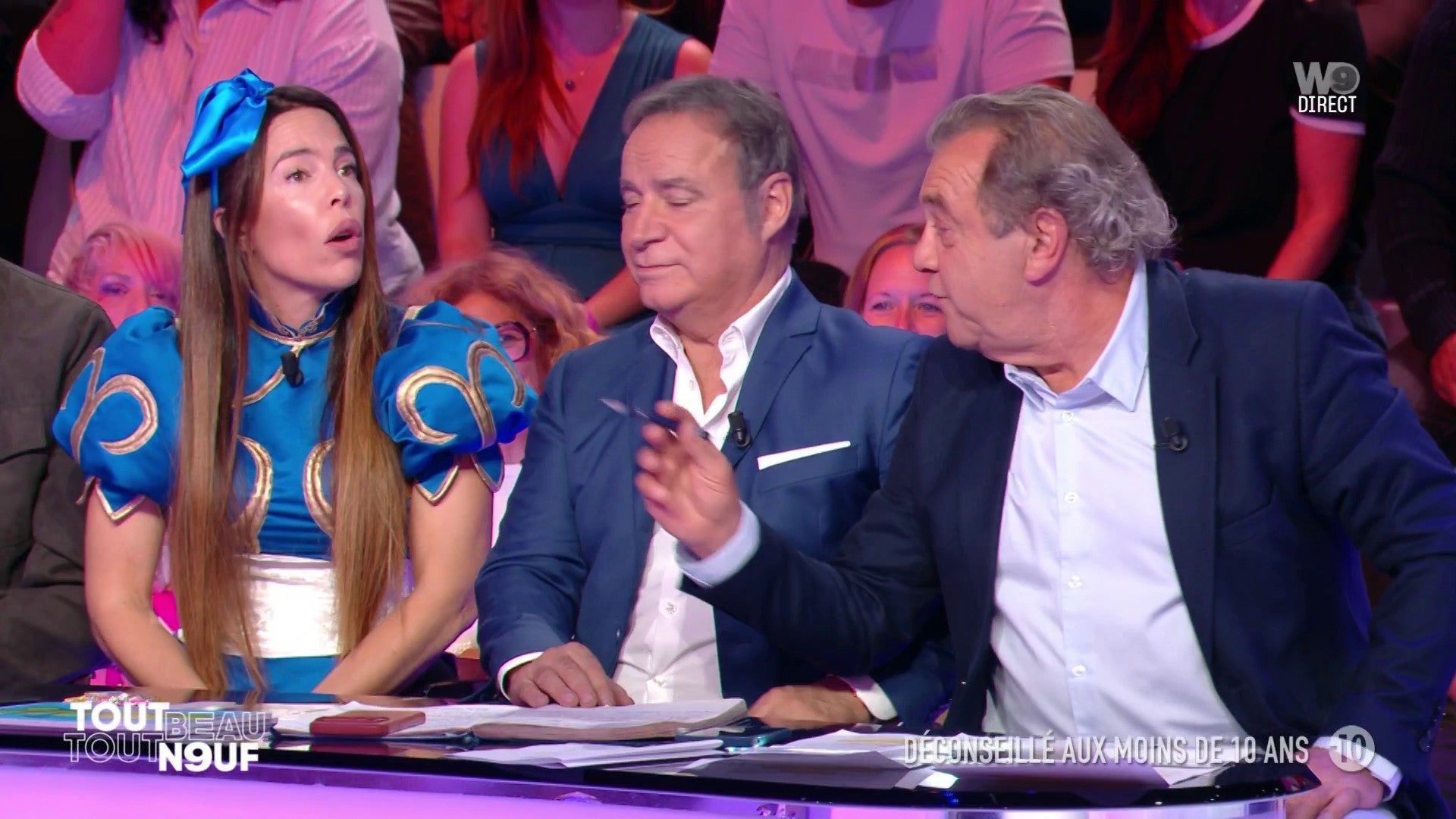 Michel Mary tacle Kim Glow en direct !