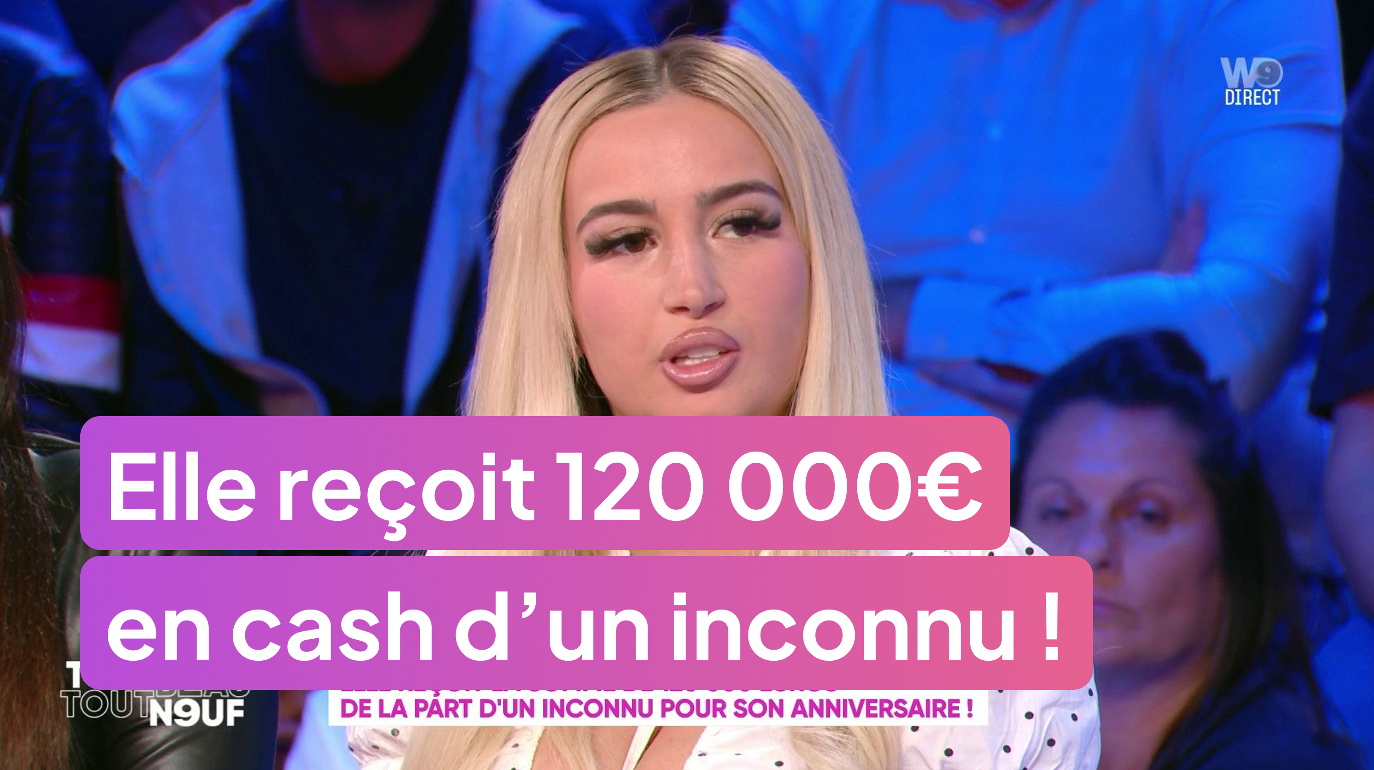 Elle reçoit 120 000€ en cash d’un inconnu !