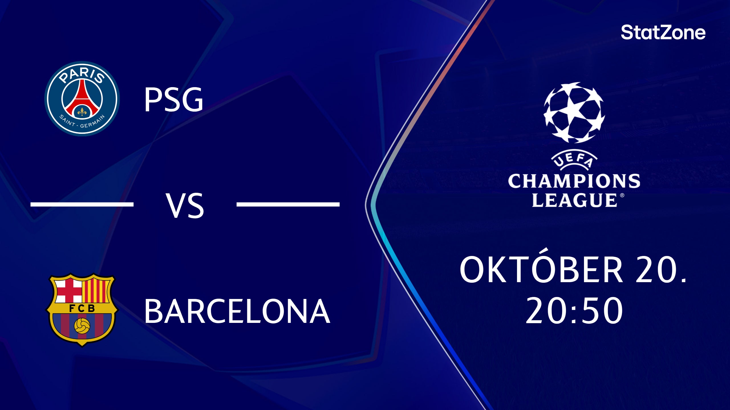 PSG - BAERCELONA 2026.10.20 20:50