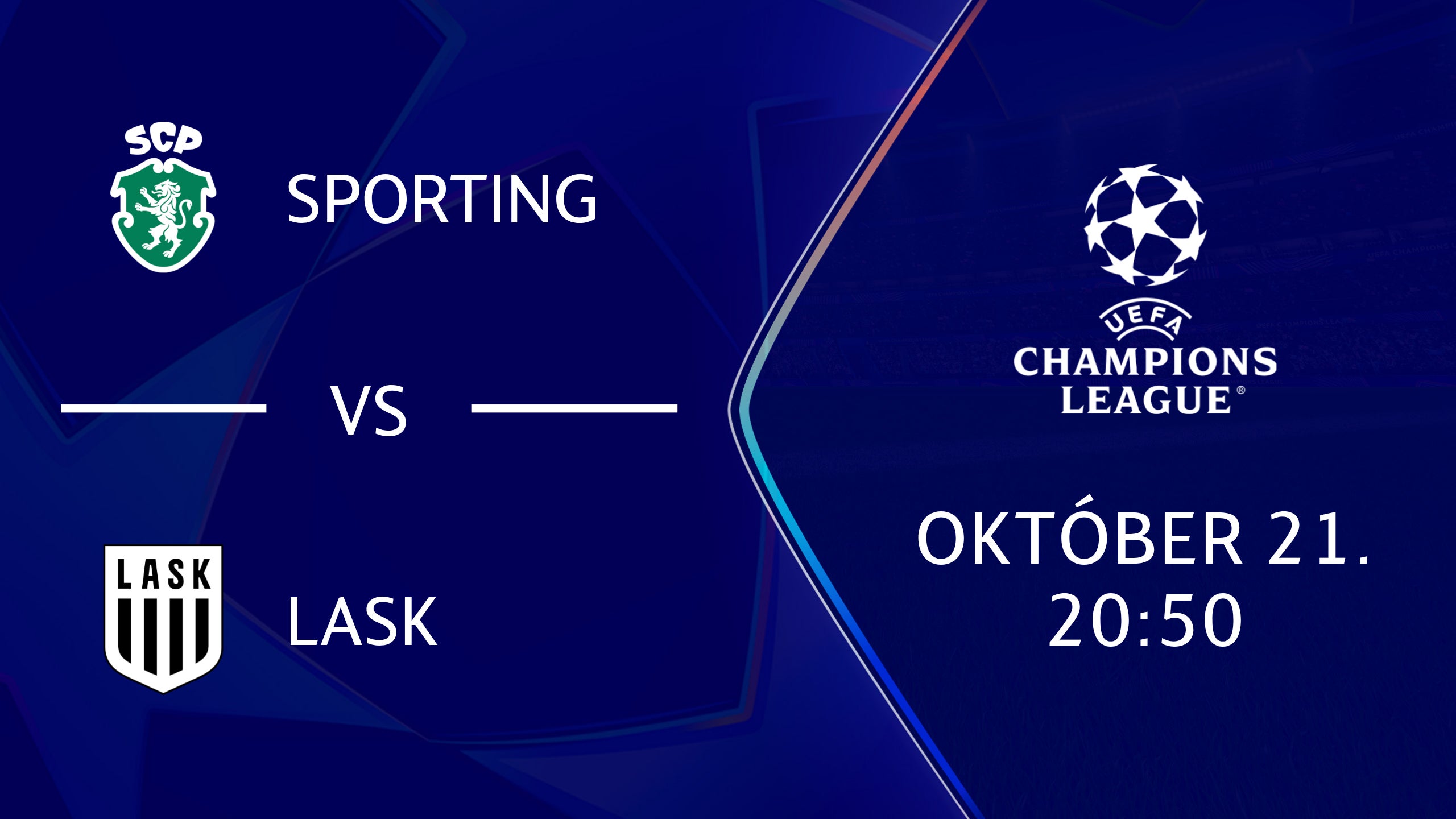 SPORTING - LASK 2026.10.21 20:50