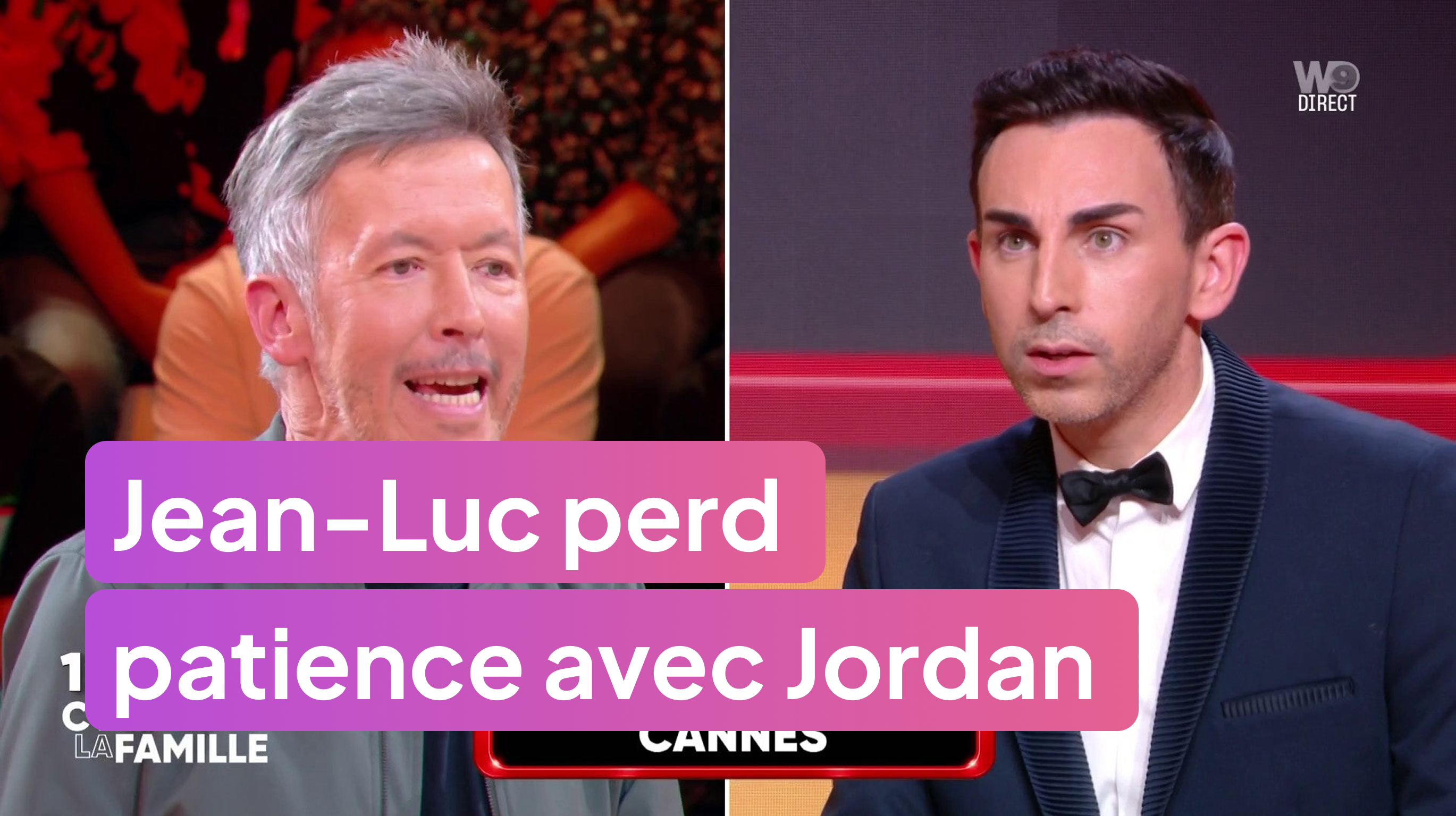 Jean-Luc Lemoine perd patience avec Jordan De Luxe !
