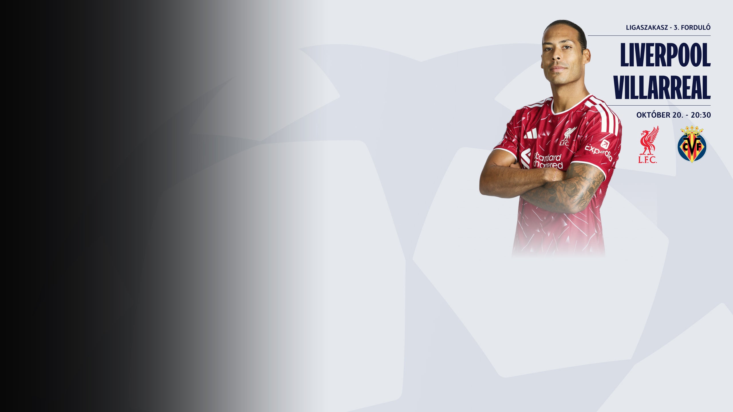 Liverpool - Villarreal 20:30-tól