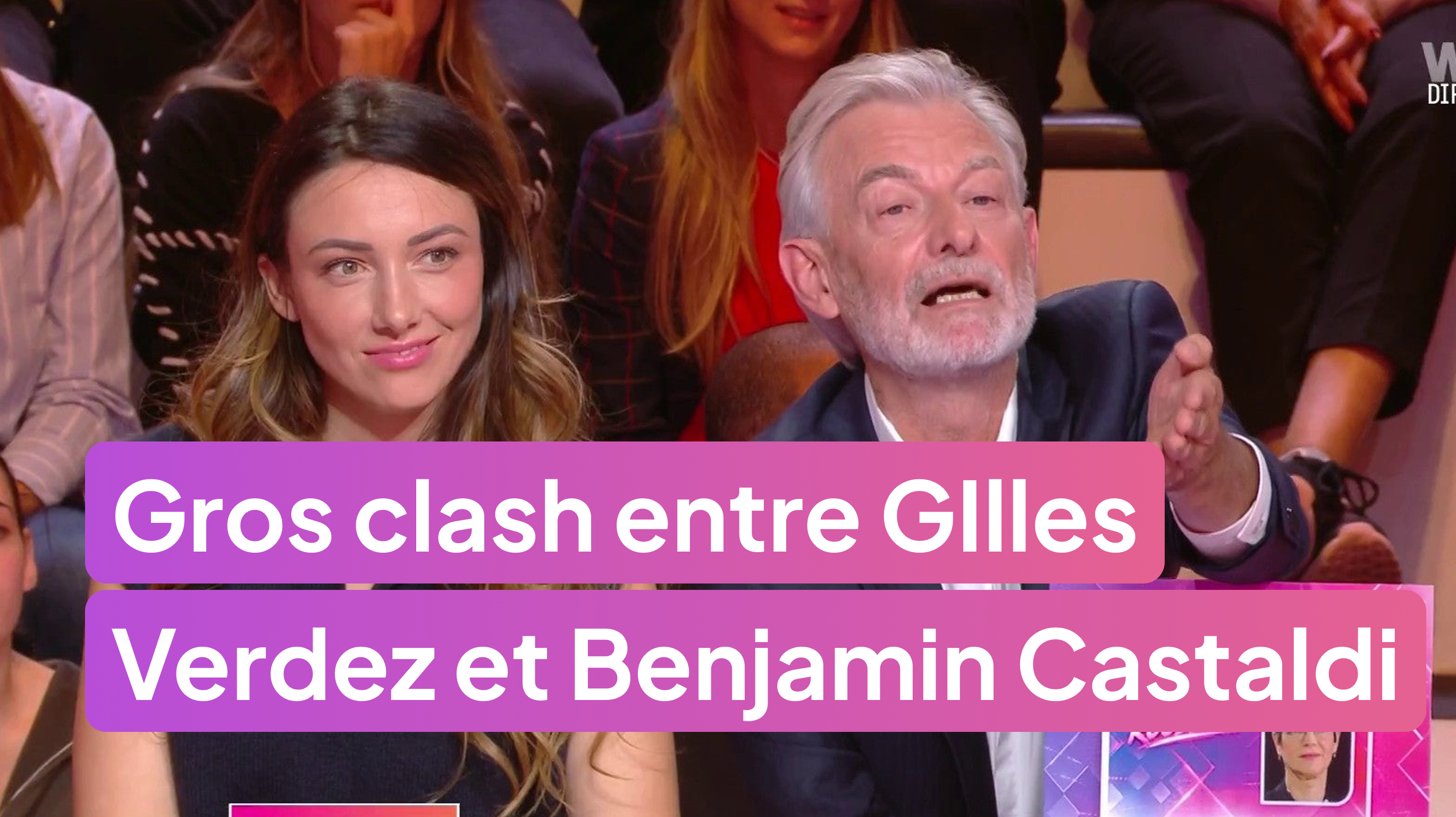 Gros clash entre Gilles Verdez et Benjamin Castaldi !