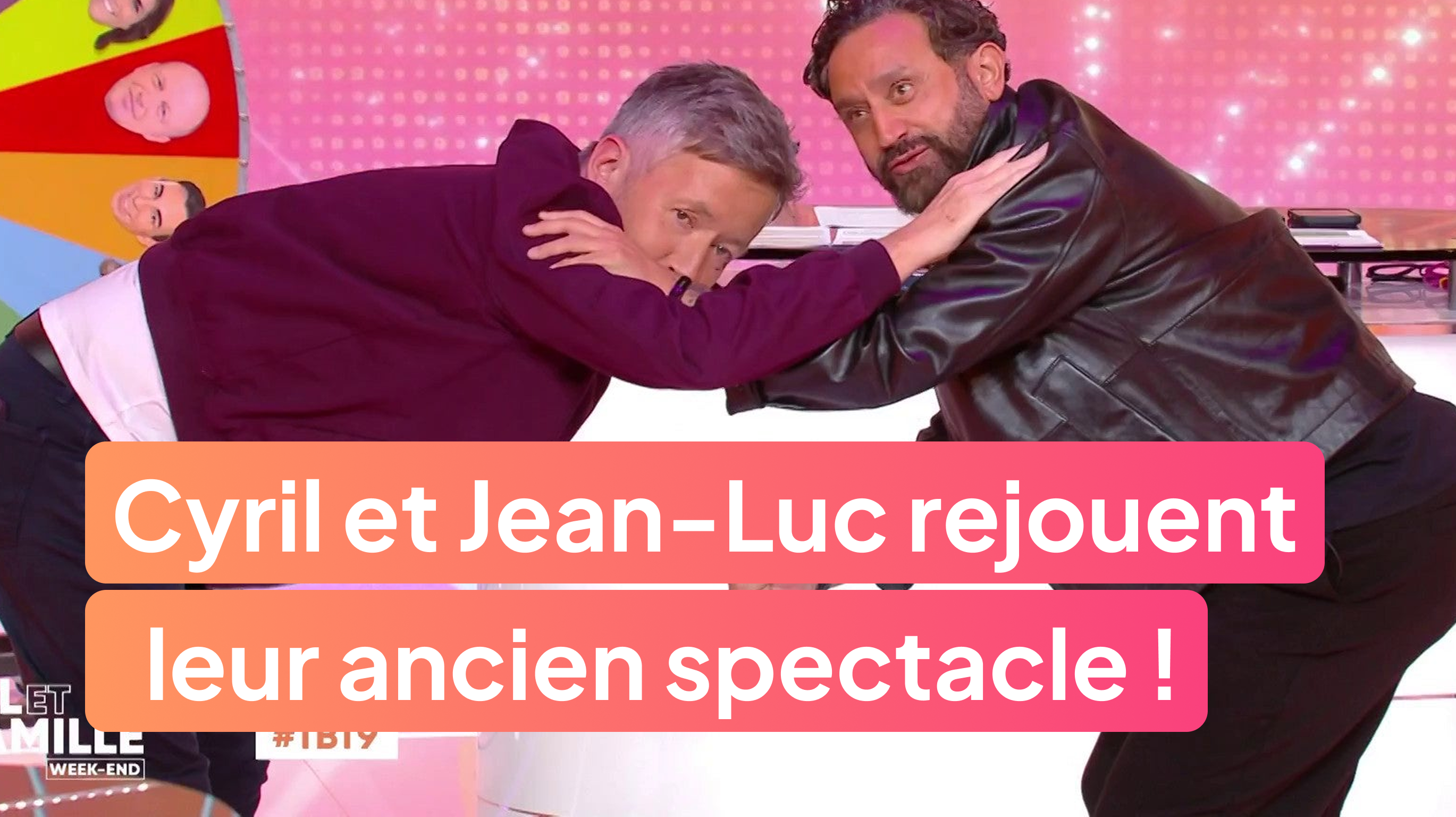 Cyril et Jean-Luc rejouent leur ancien spectacle !